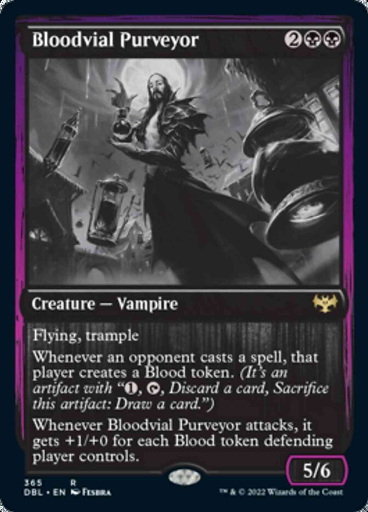 Bloodvial Purveyor magic card front