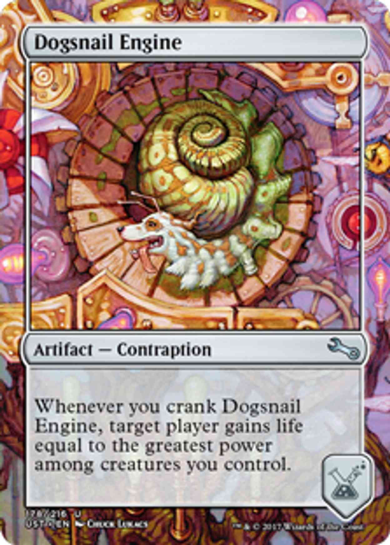 Dogsnail Engine magic card front