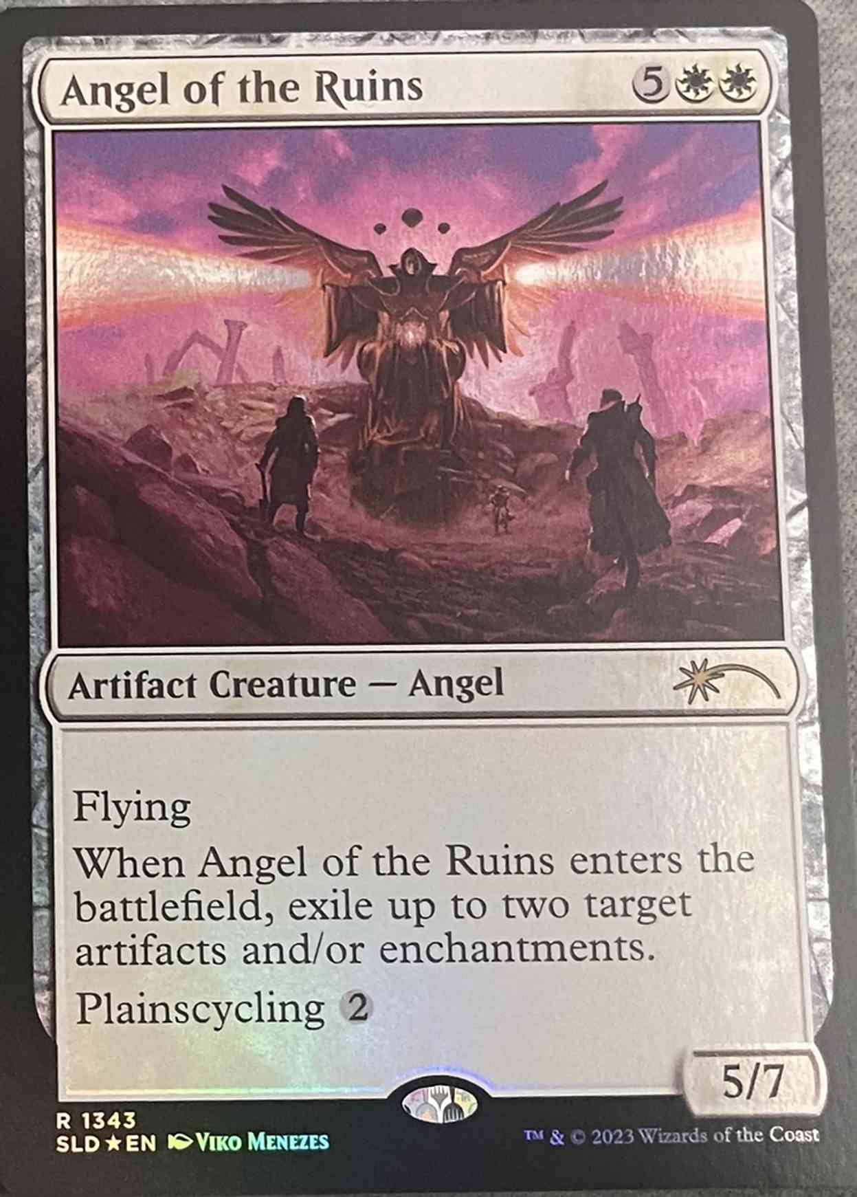 Angel of the Ruins (1343) magic card front