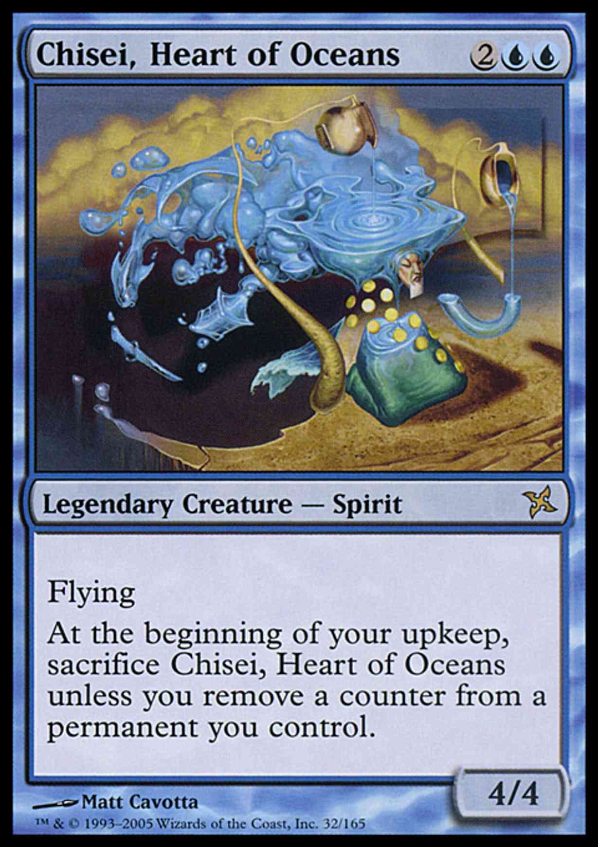 Chisei, Heart of Oceans magic card front