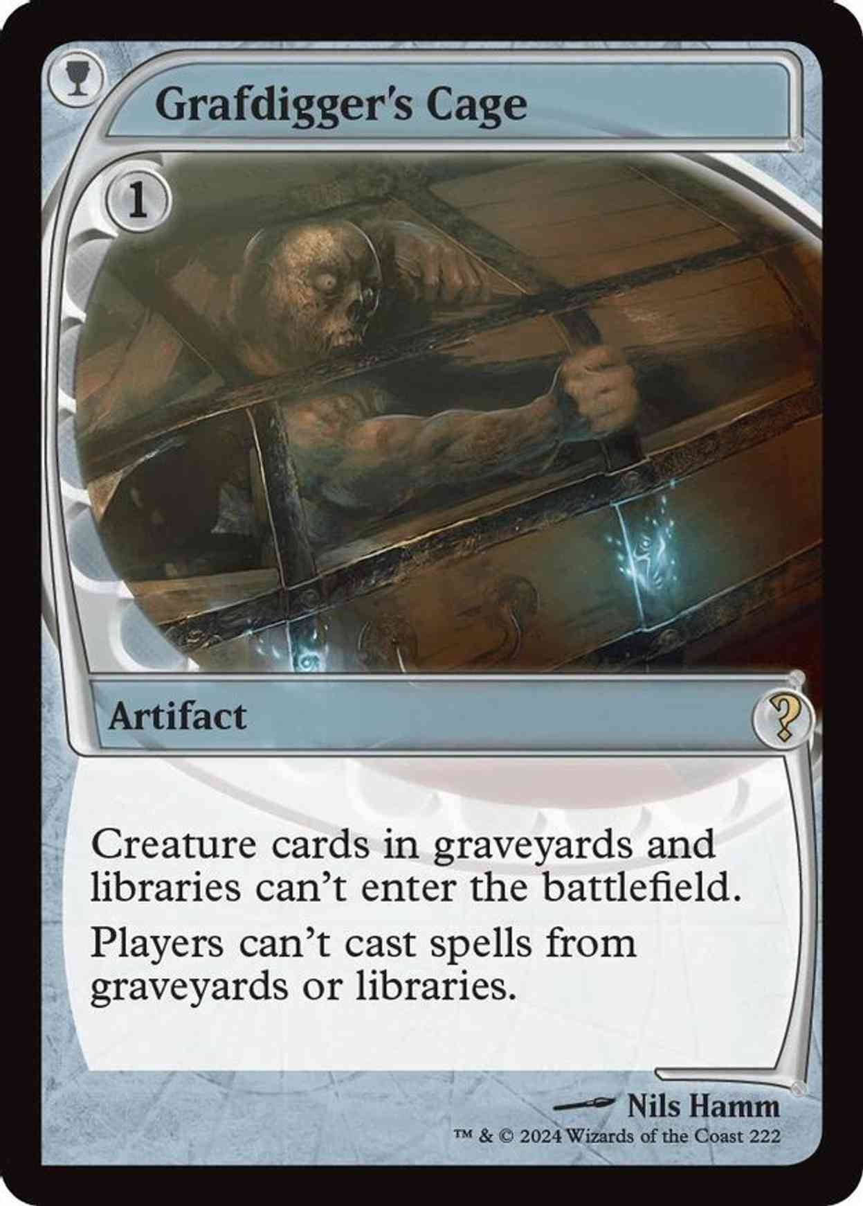 Grafdigger's Cage (Future Sight) magic card front