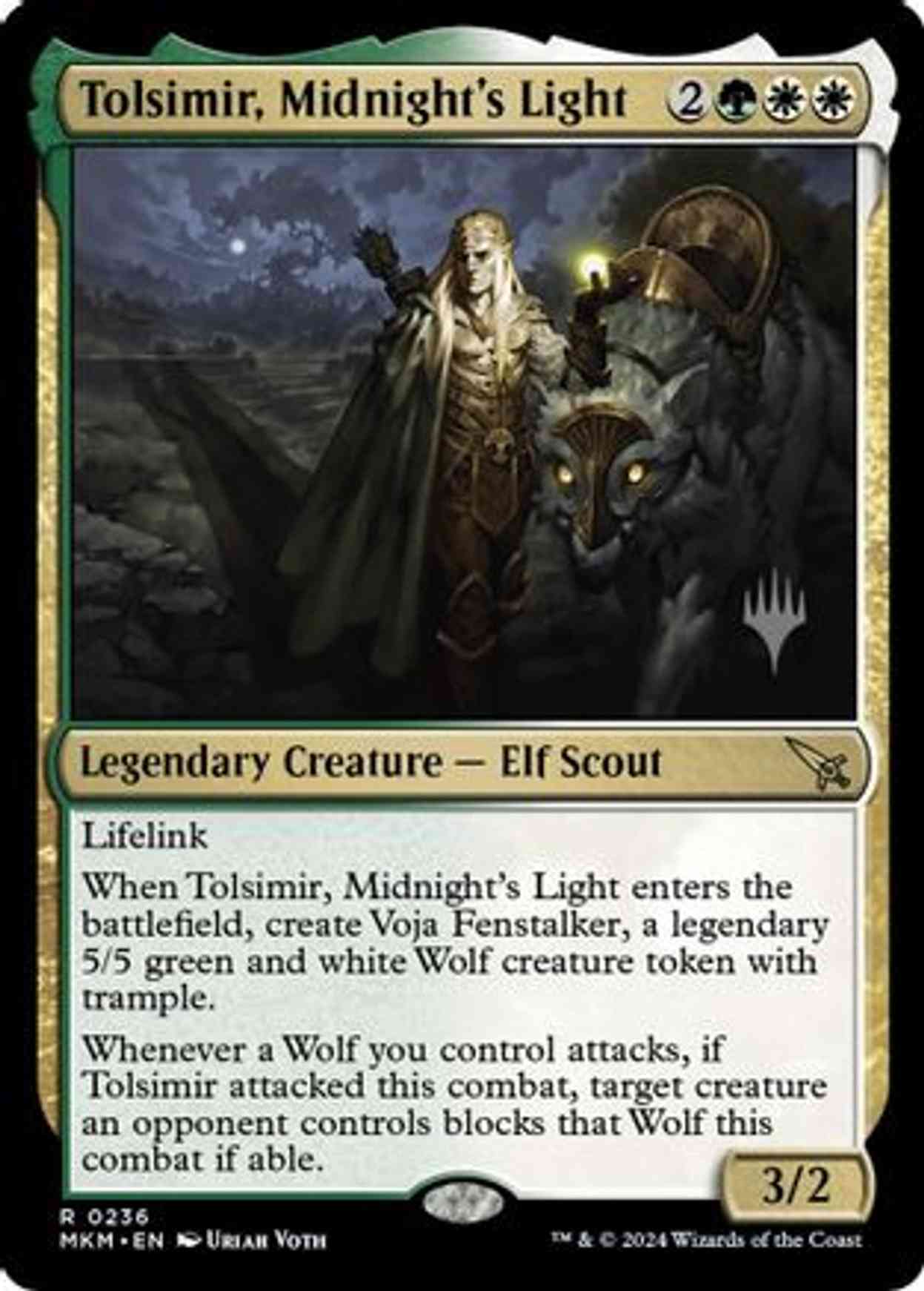 Tolsimir, Midnight's Light magic card front