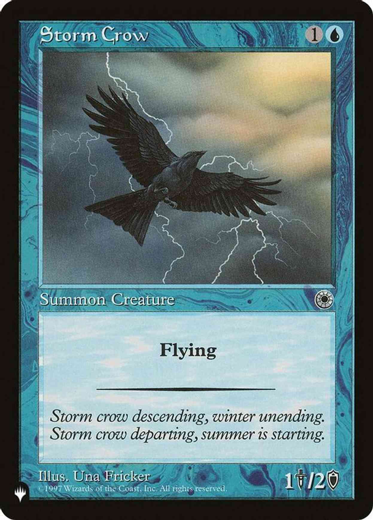 Storm Crow (POR) magic card front