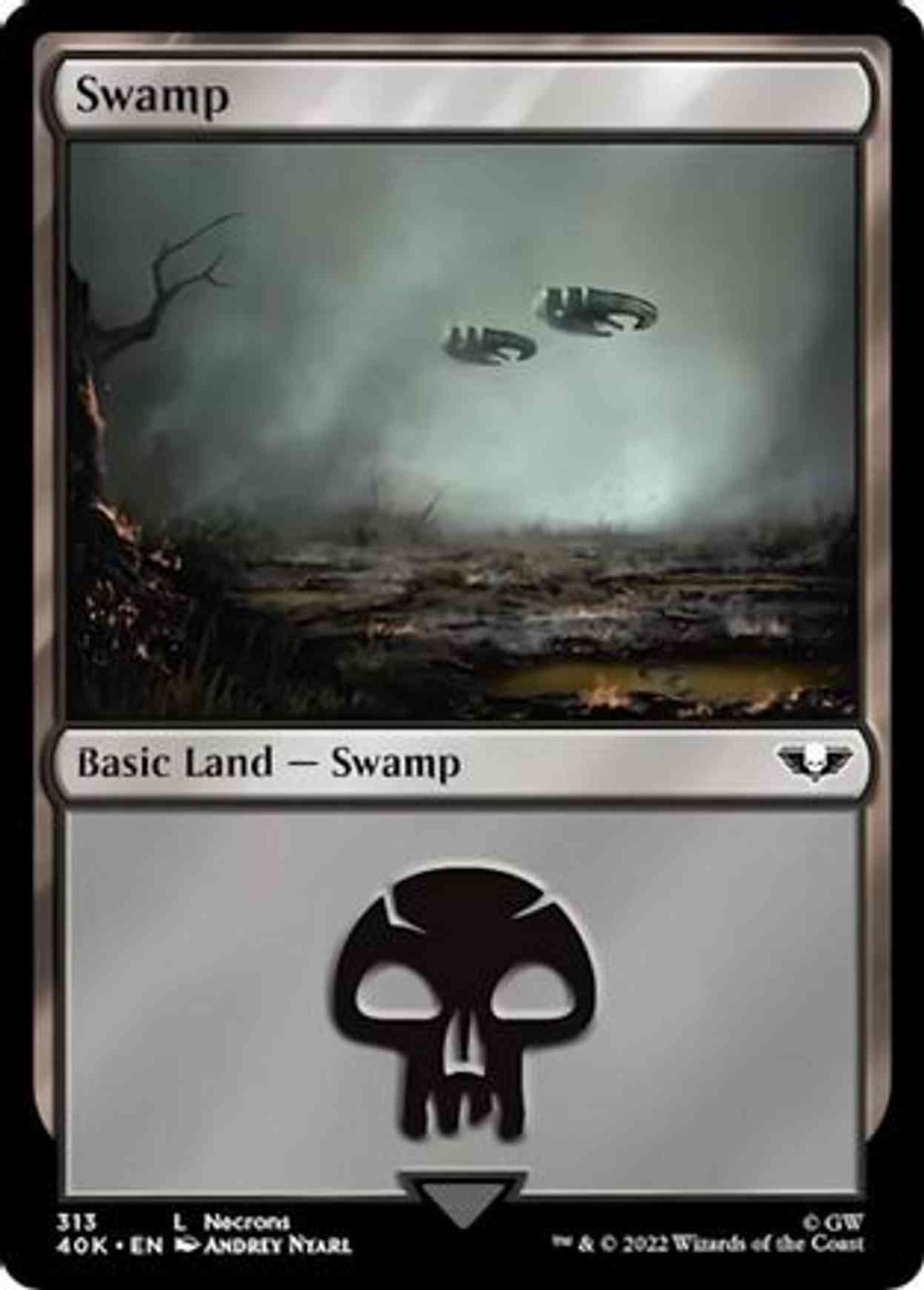 Swamp (313) (Surge Foil) magic card front