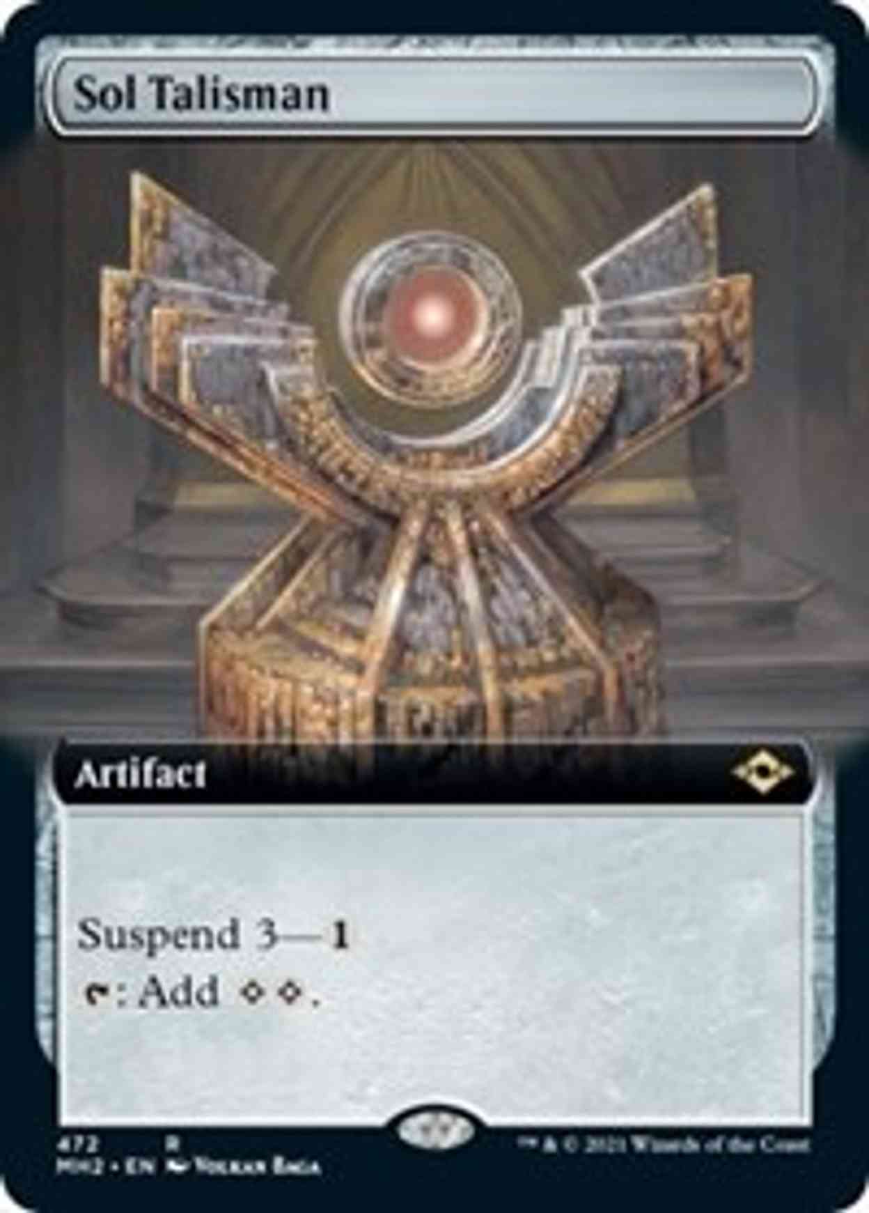 Sol Talisman (Extended Art) magic card front