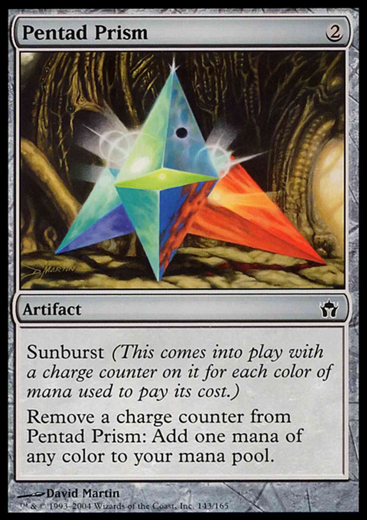 Pentad Prism magic card front