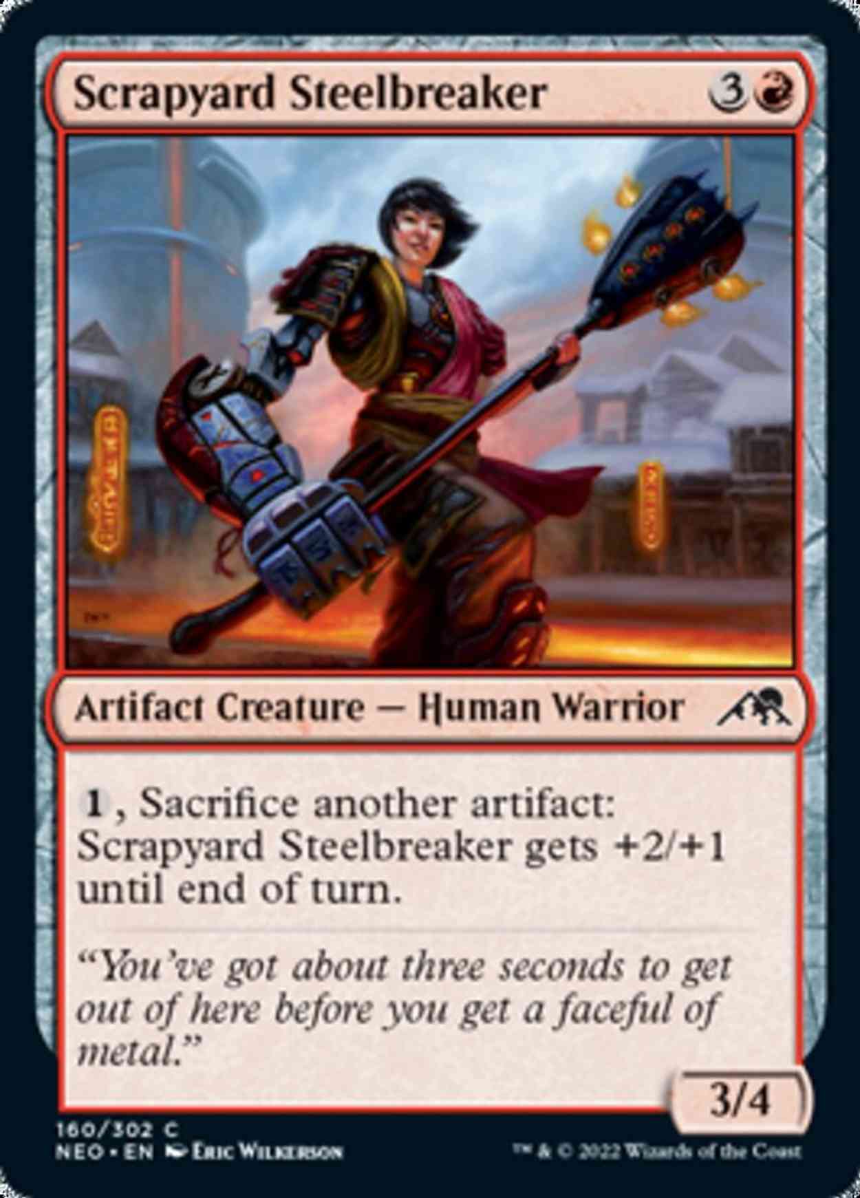 Scrapyard Steelbreaker magic card front