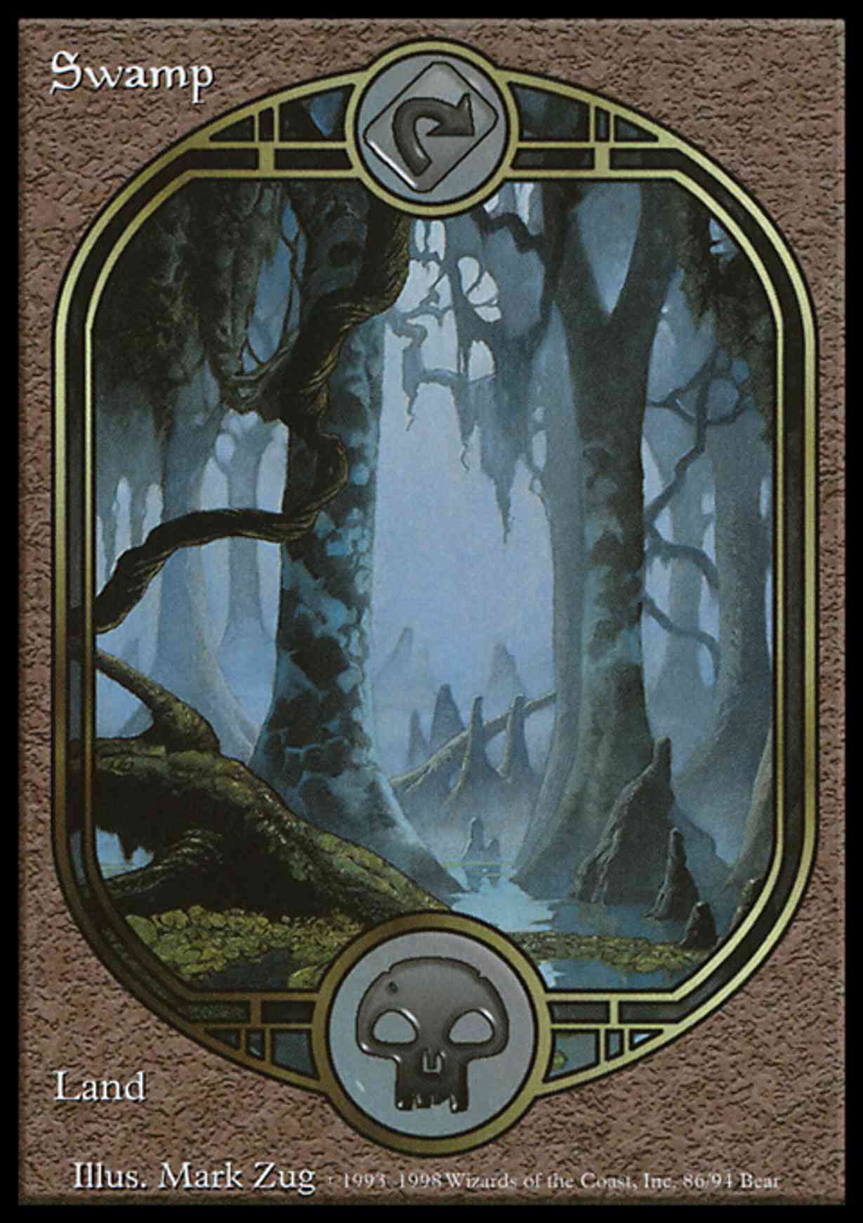 Swamp - Unglued magic card front