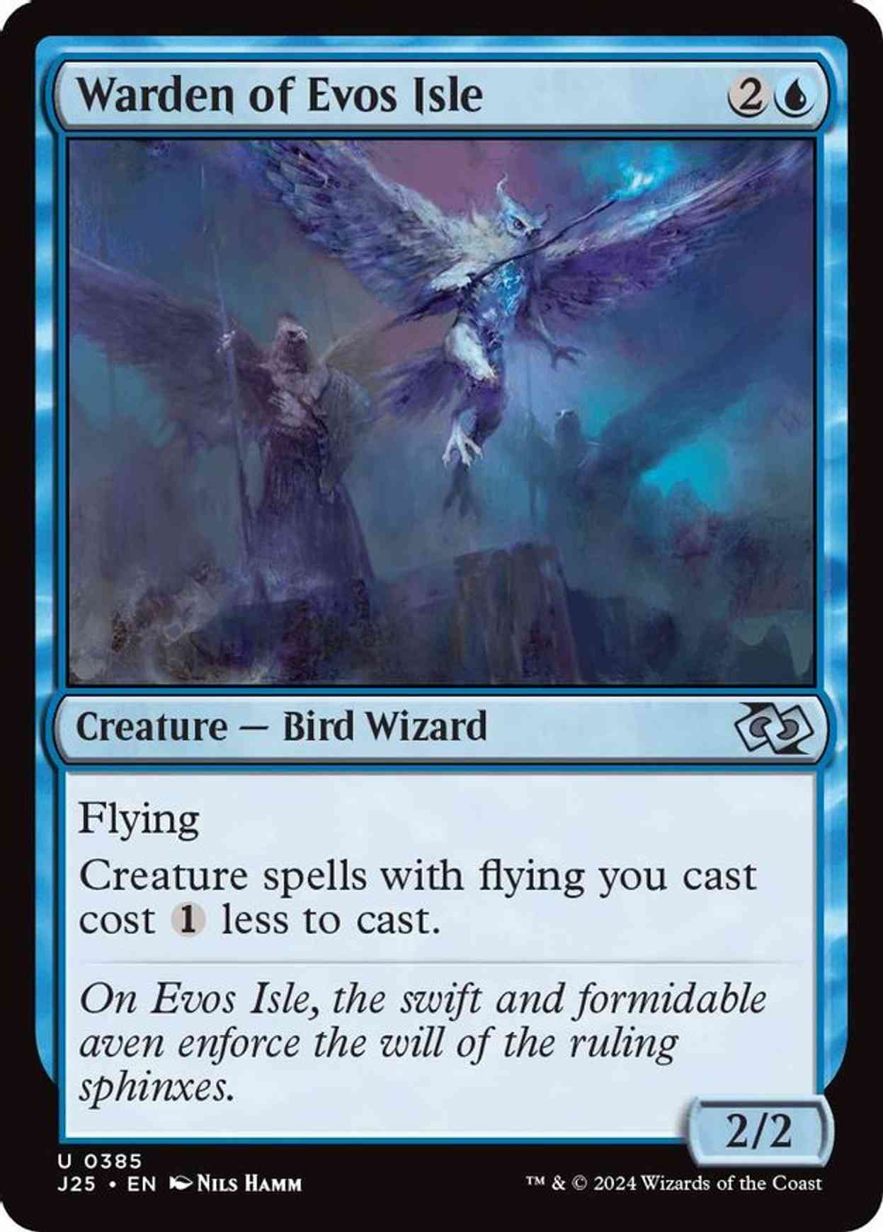 Warden of Evos Isle magic card front