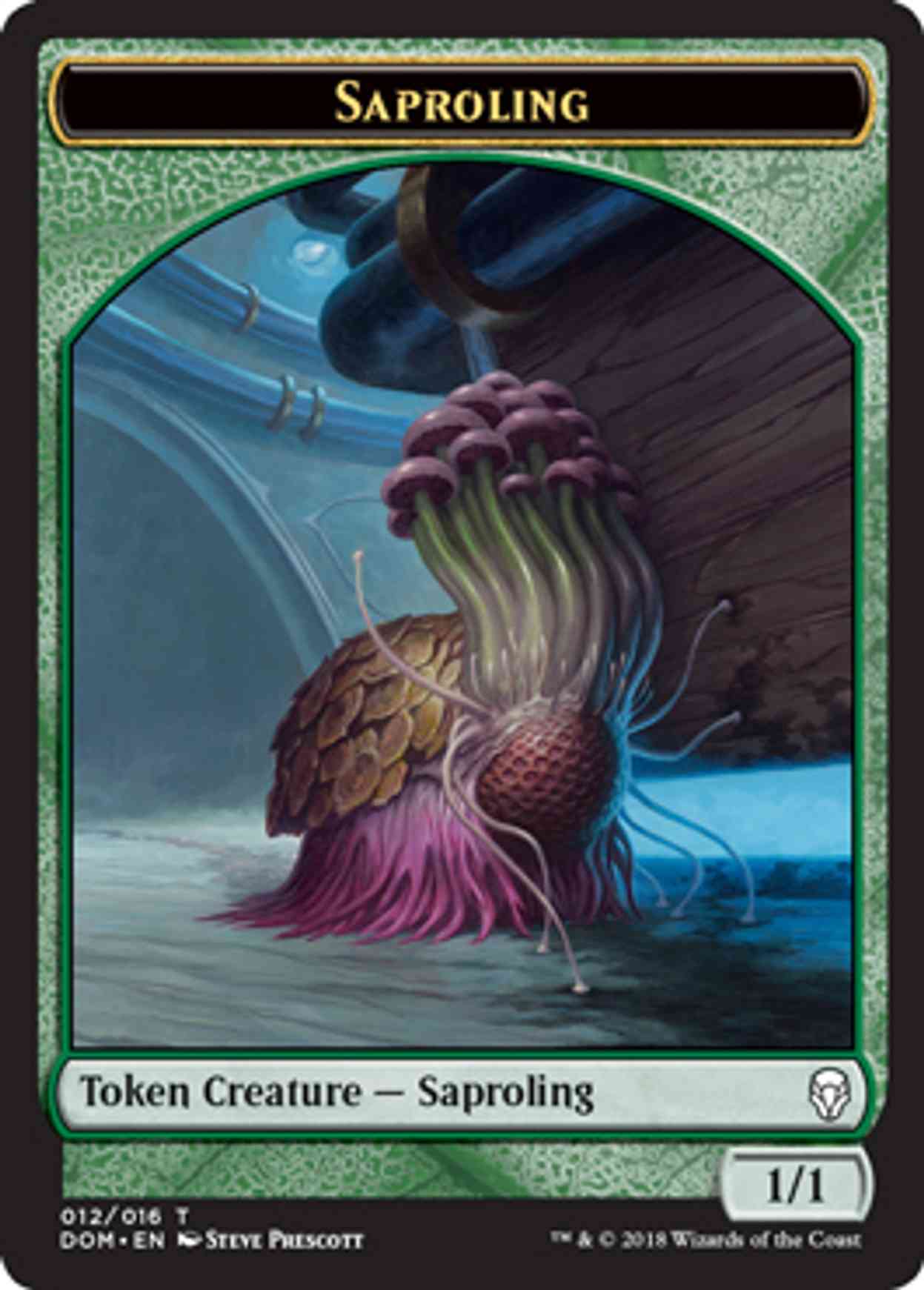 Saproling Token (012) magic card front