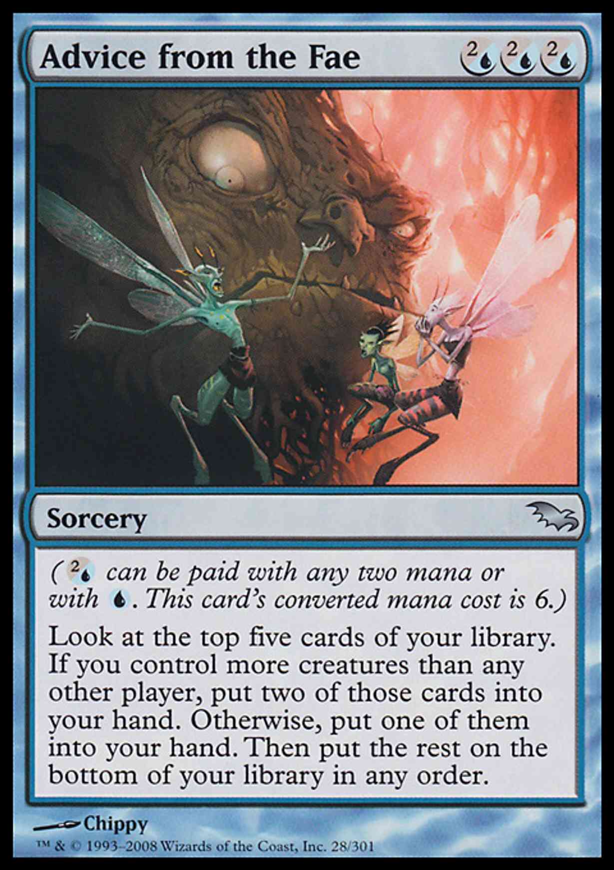 Advice from the Fae magic card front