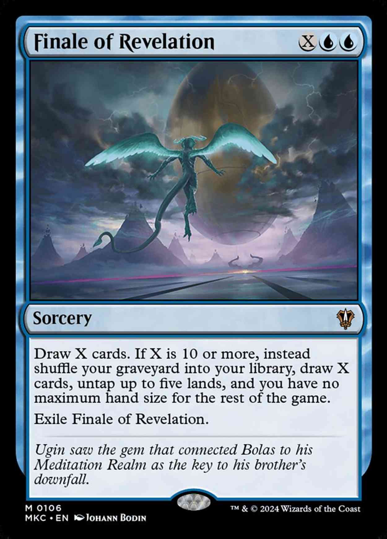 Finale of Revelation magic card front