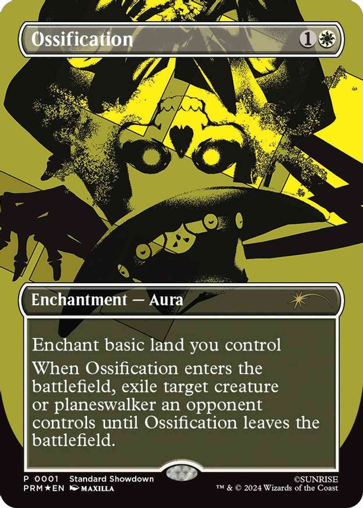 Ossification magic card front