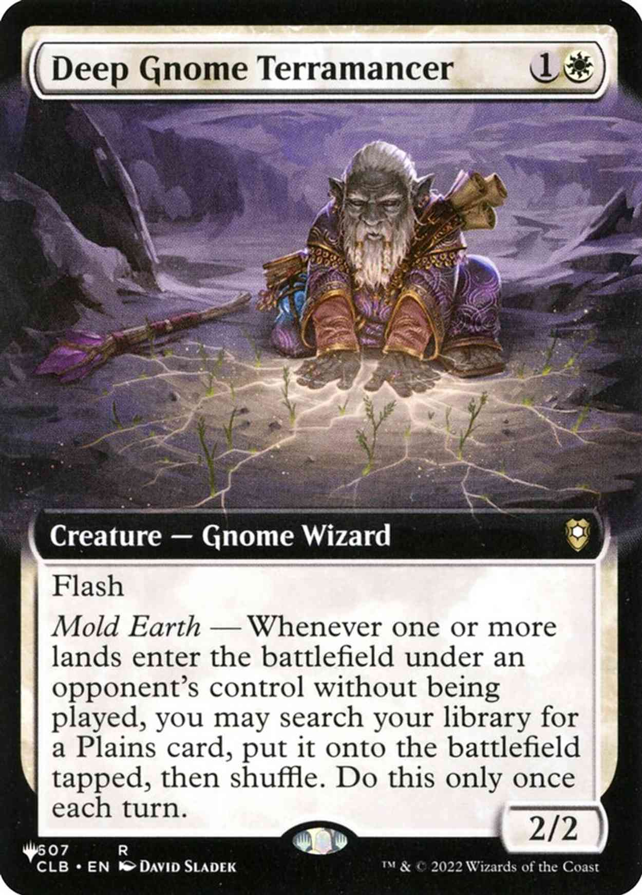 Deep Gnome Terramancer magic card front