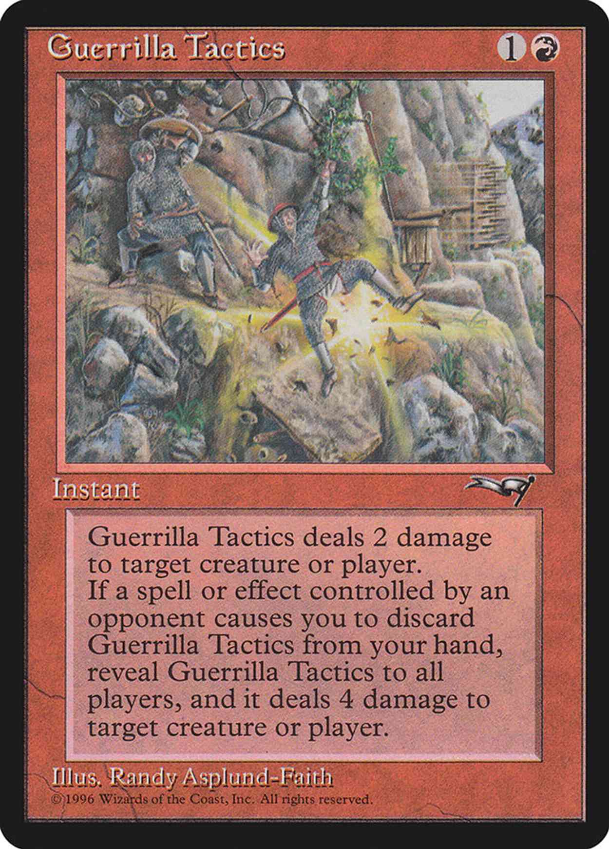 Guerrilla Tactics (Cliff) magic card front