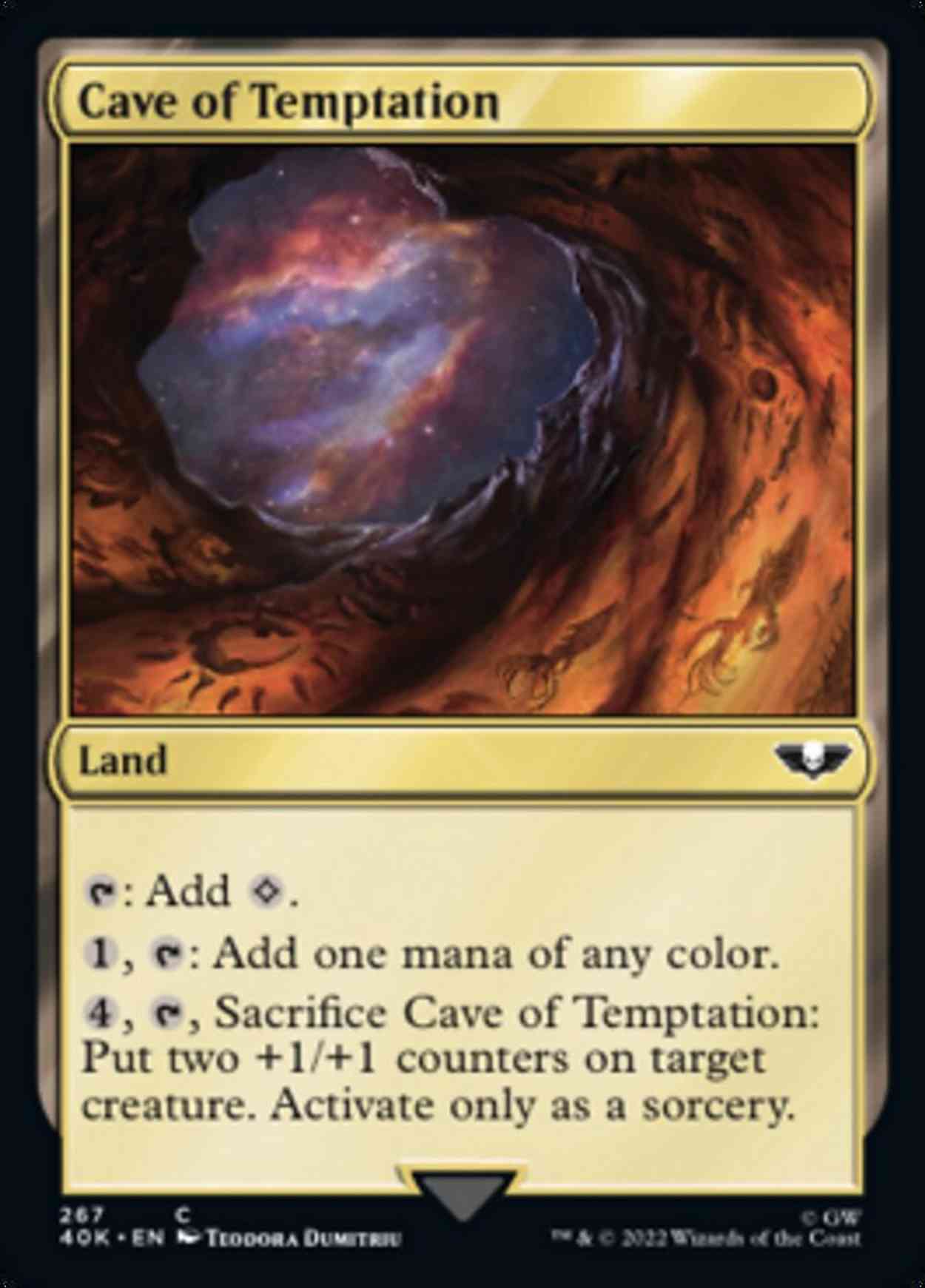 Cave of Temptation (Surge Foil) magic card front