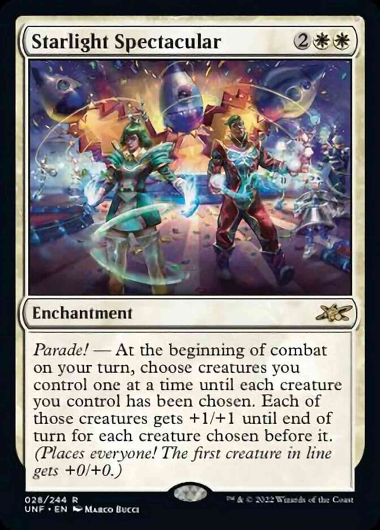 Starlight Spectacular magic card front