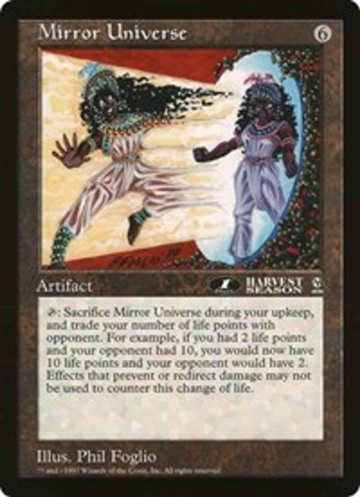 Mirror Universe (Oversized) magic card front