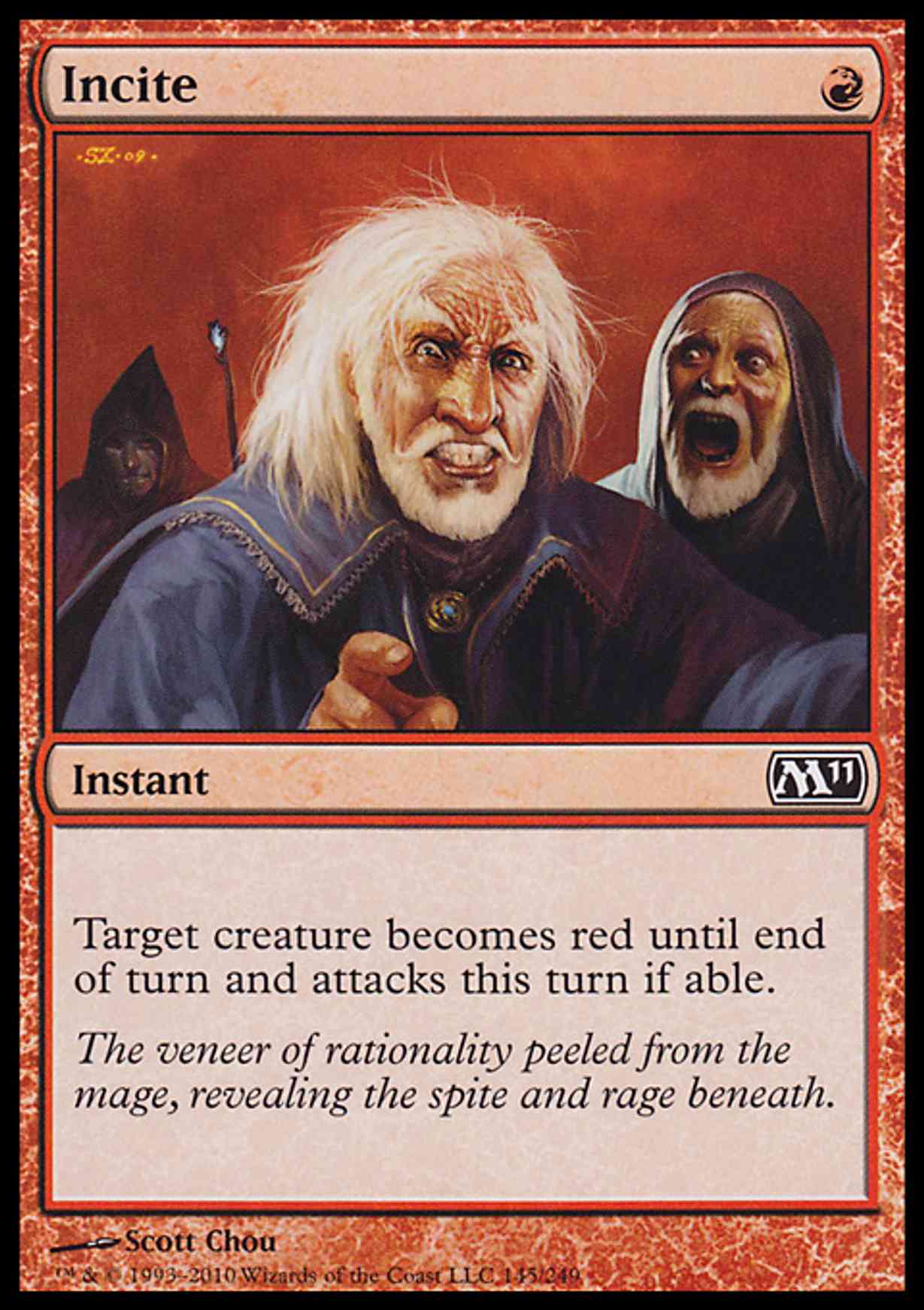 Incite magic card front