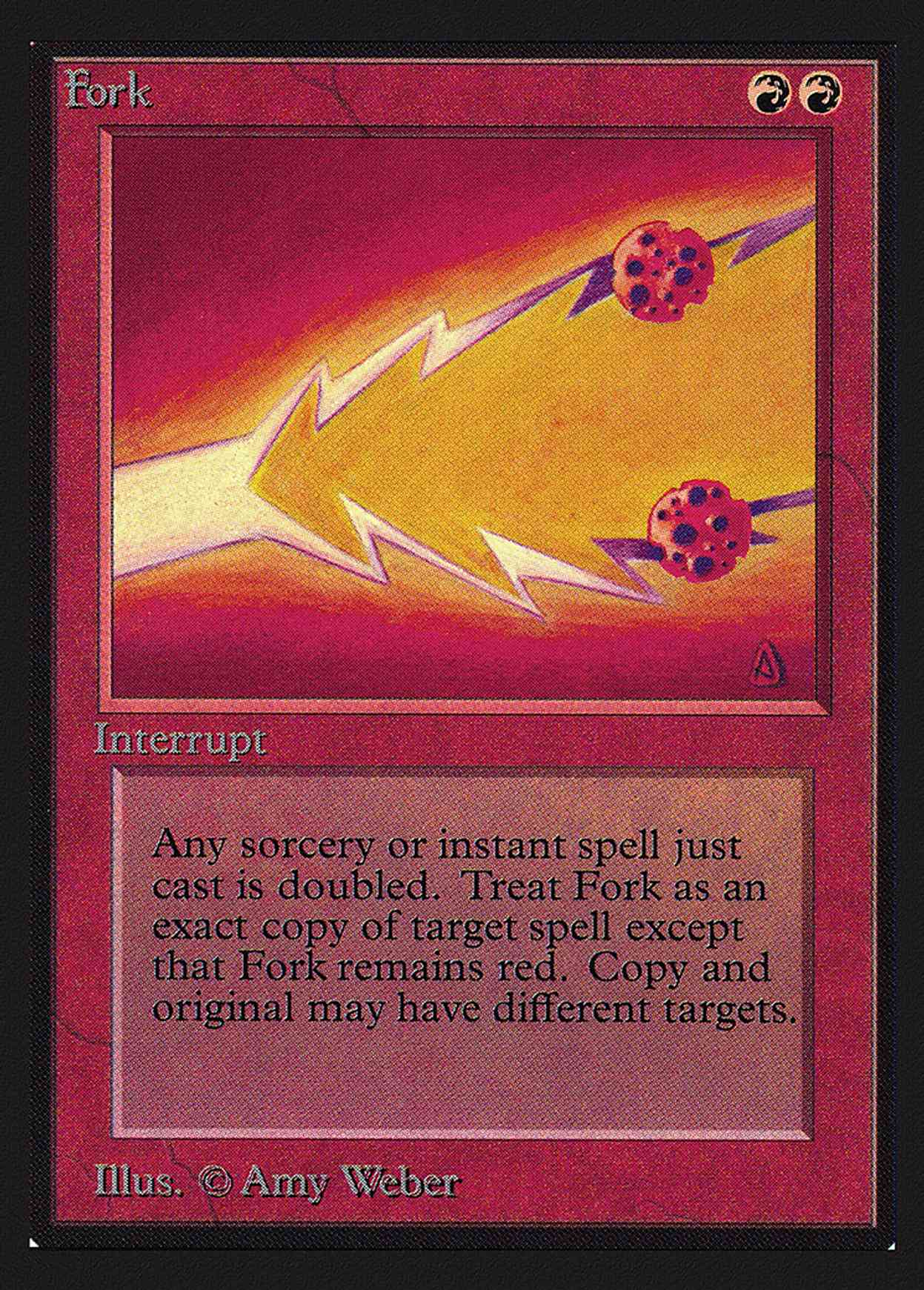 Fork (IE) magic card front