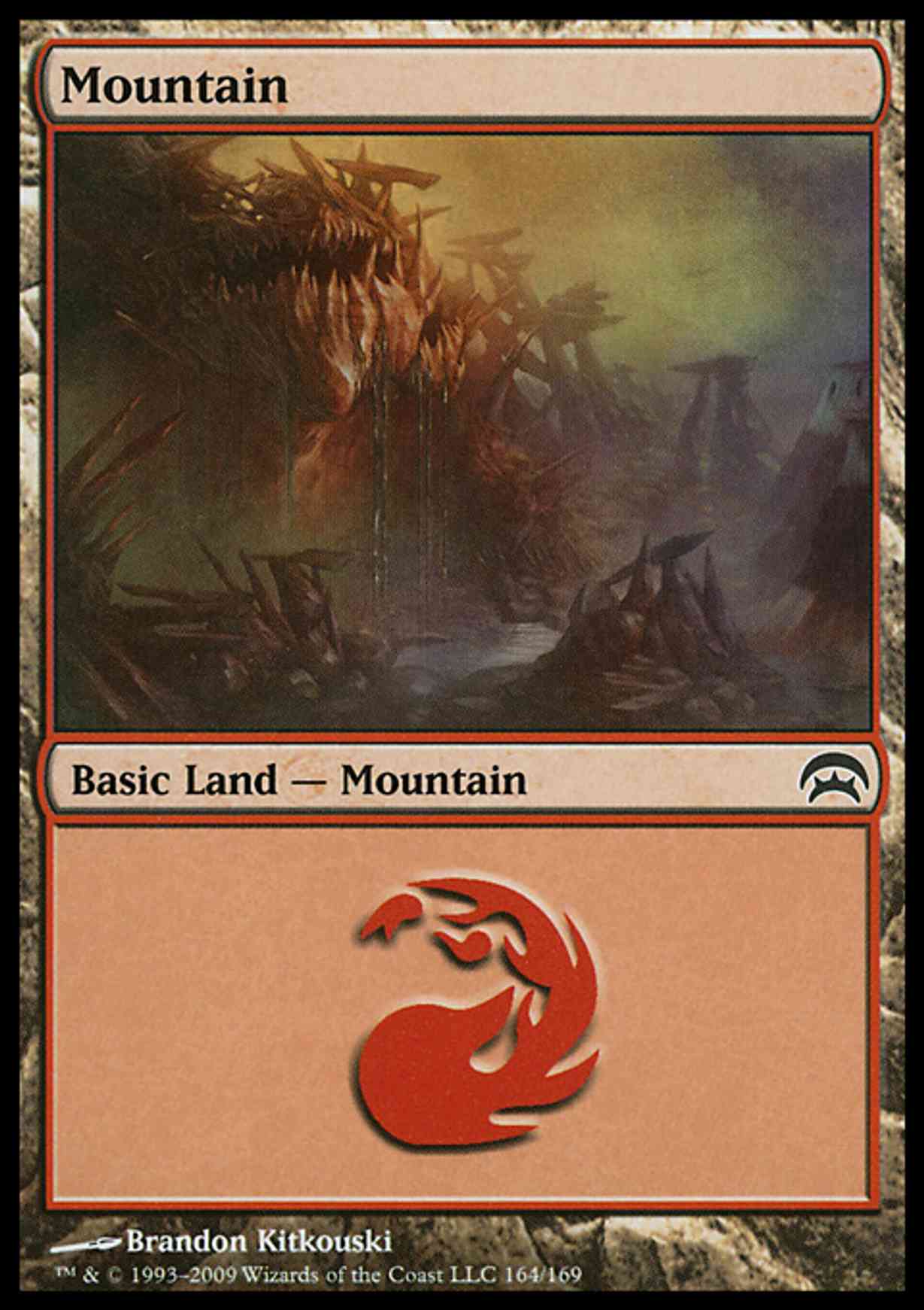 Mountain (164)  magic card front