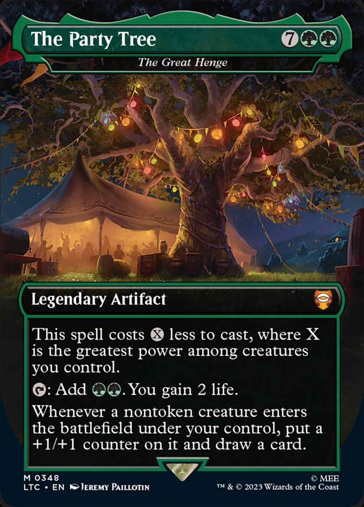 The Party Tree - The Great Henge magic card front