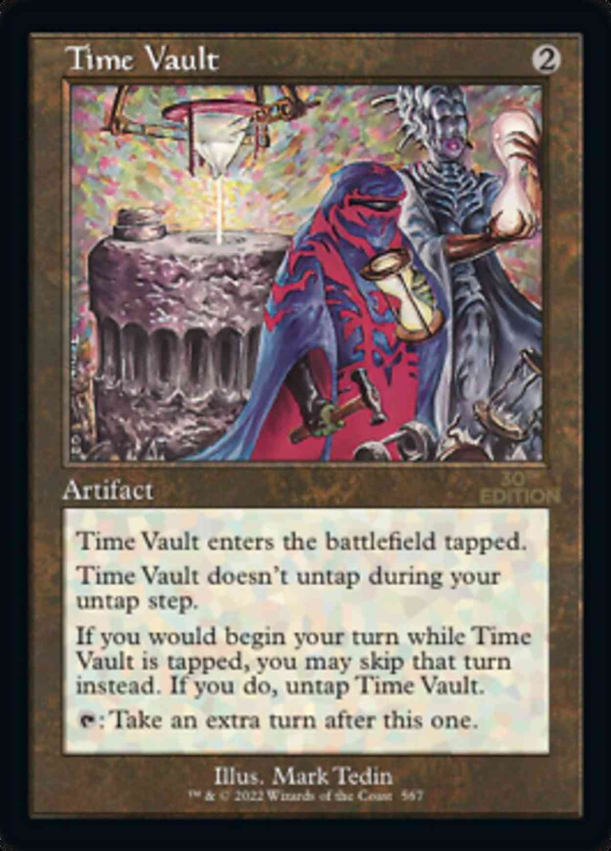 Time Vault (Retro Frame) magic card front