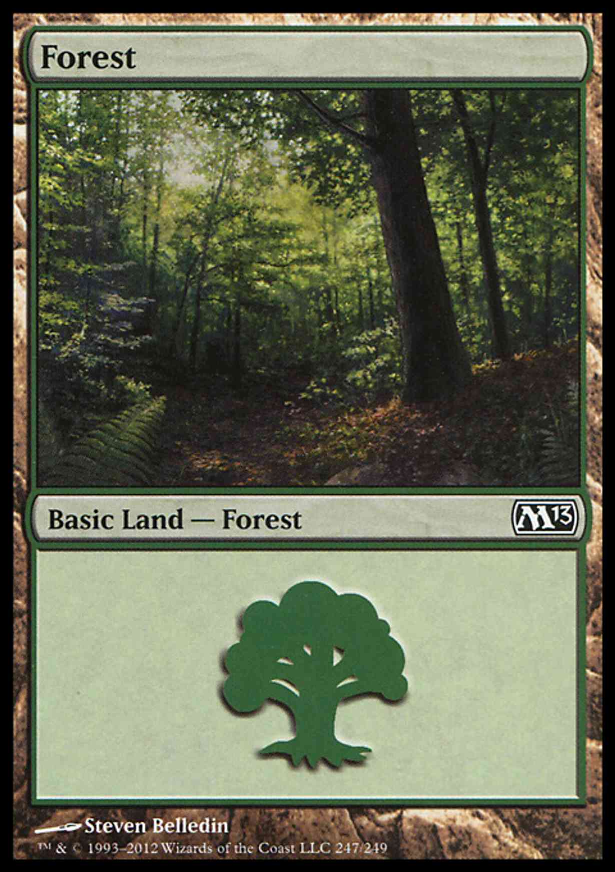 Forest (247)  magic card front