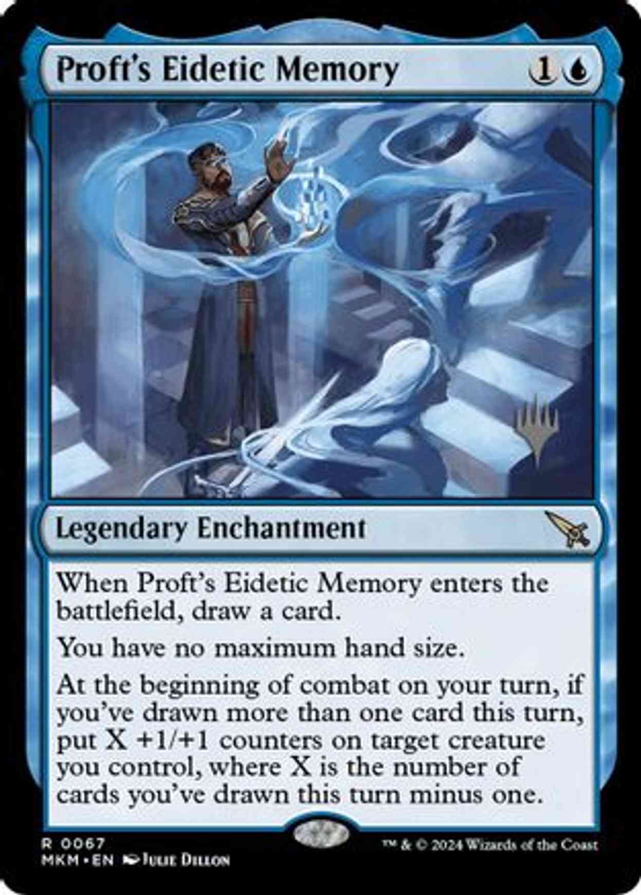 Proft's Eidetic Memory magic card front