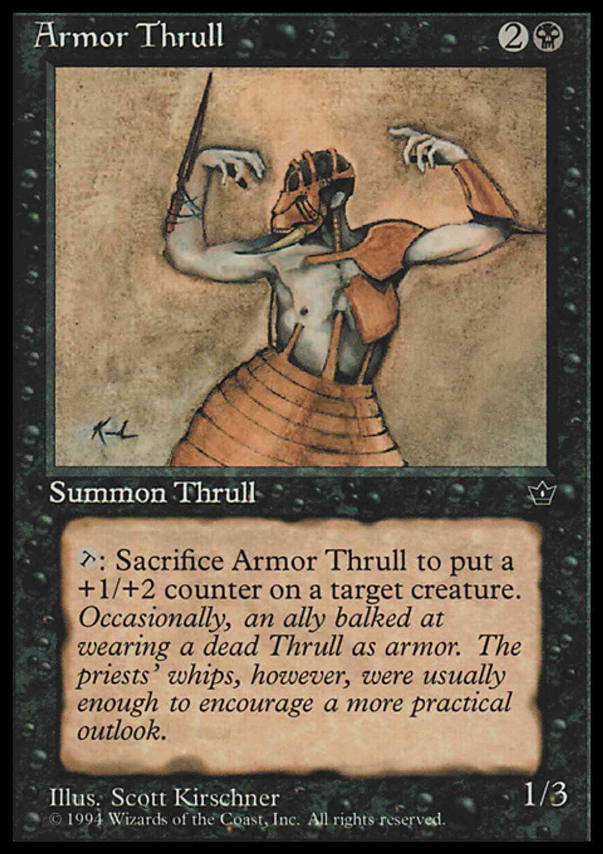 Armor Thrull (Kirschner) magic card front