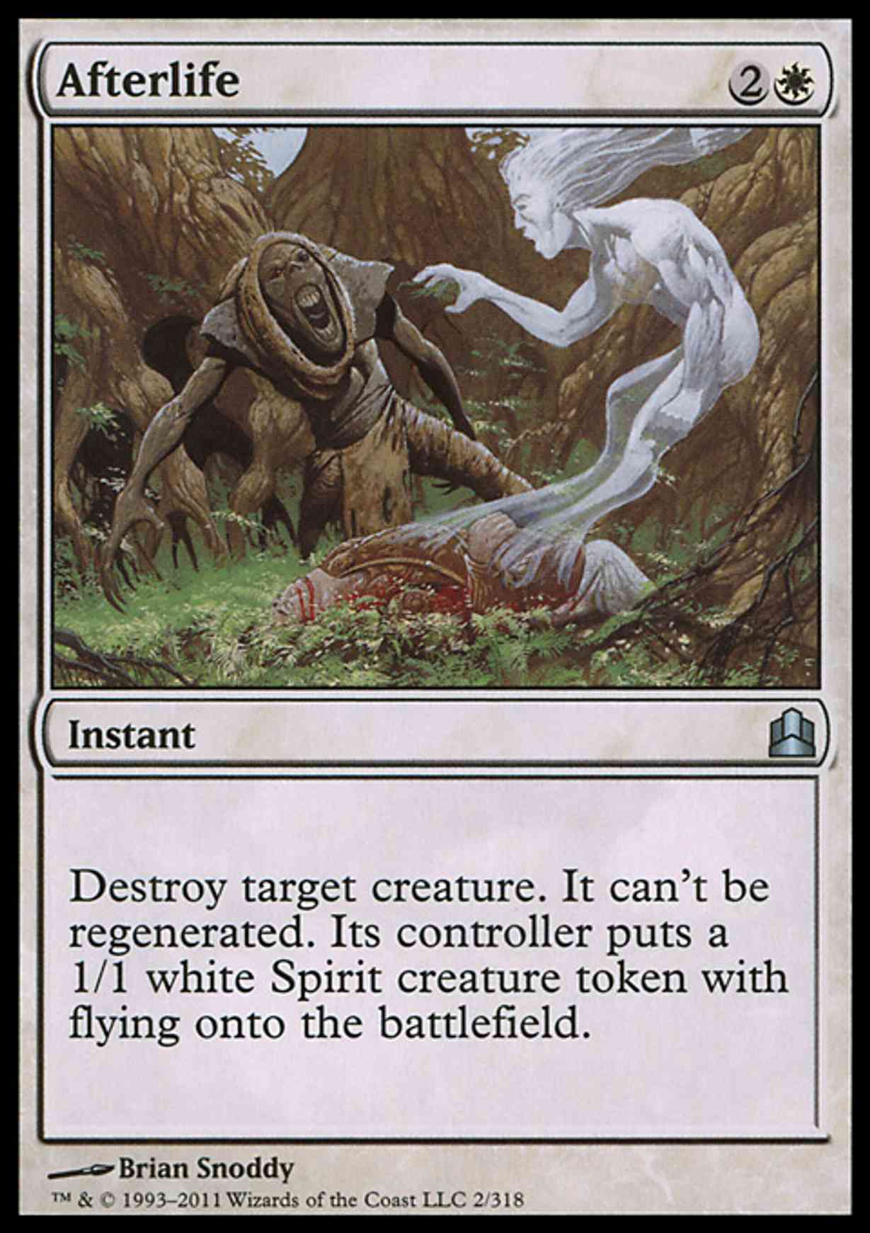 Afterlife magic card front