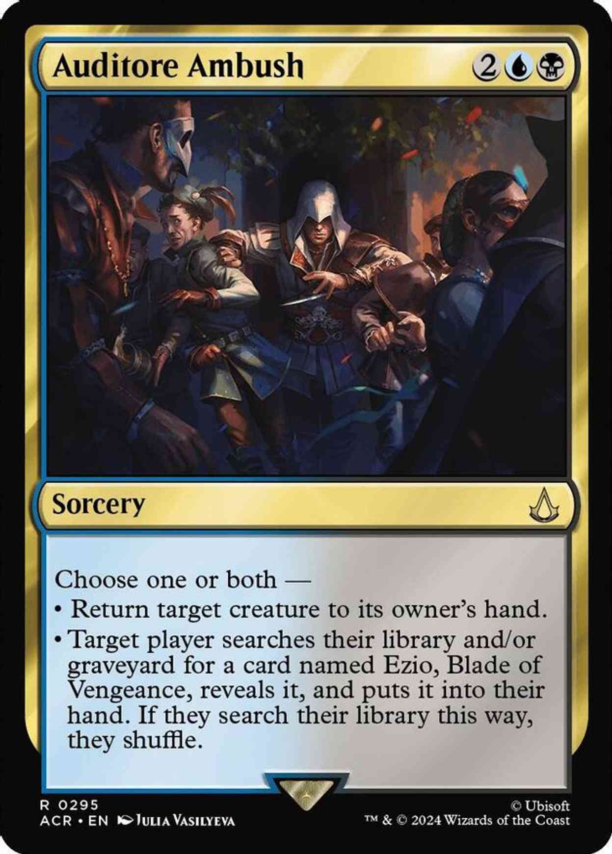 Auditore Ambush magic card front