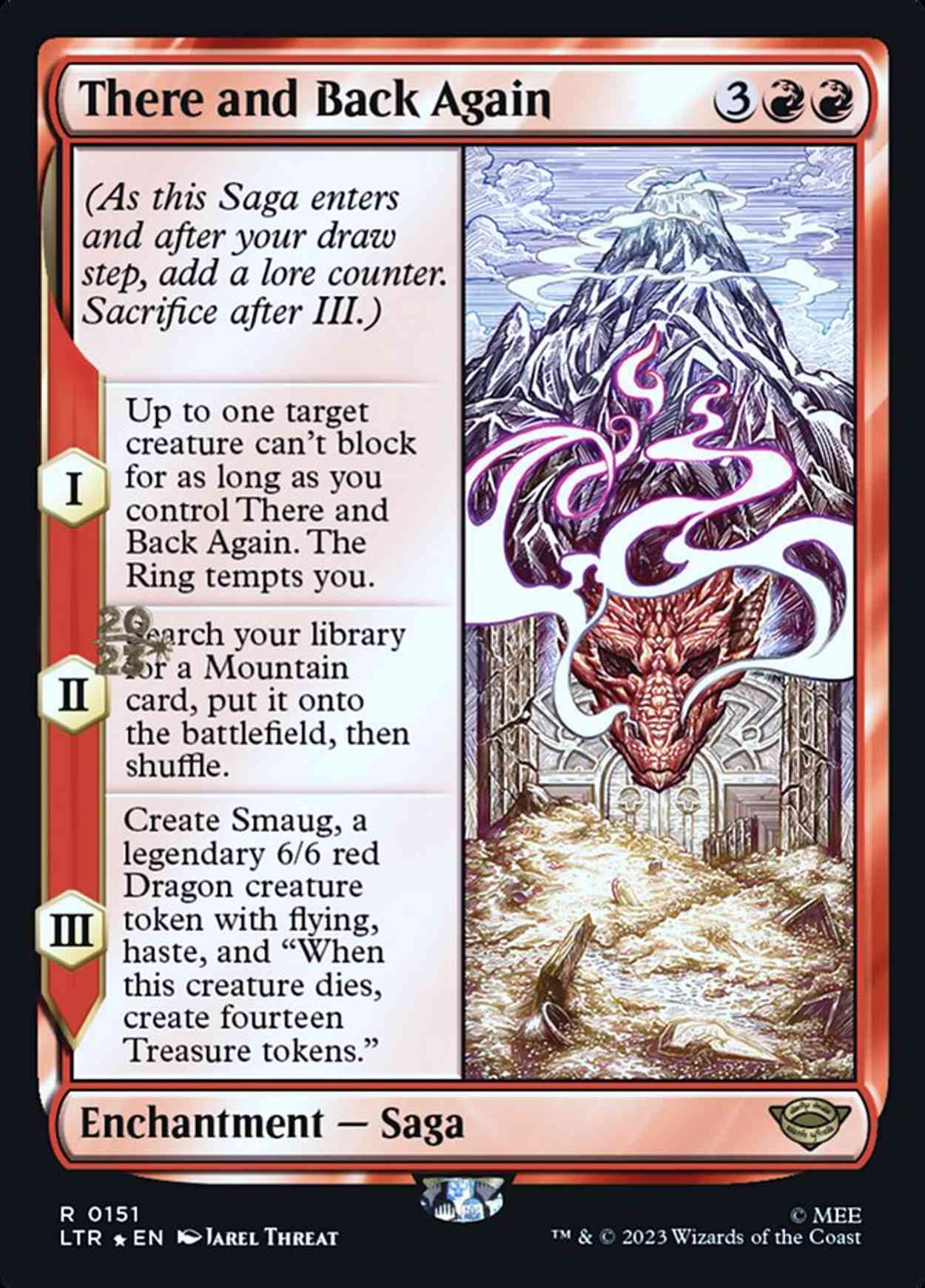 There and Back Again magic card front