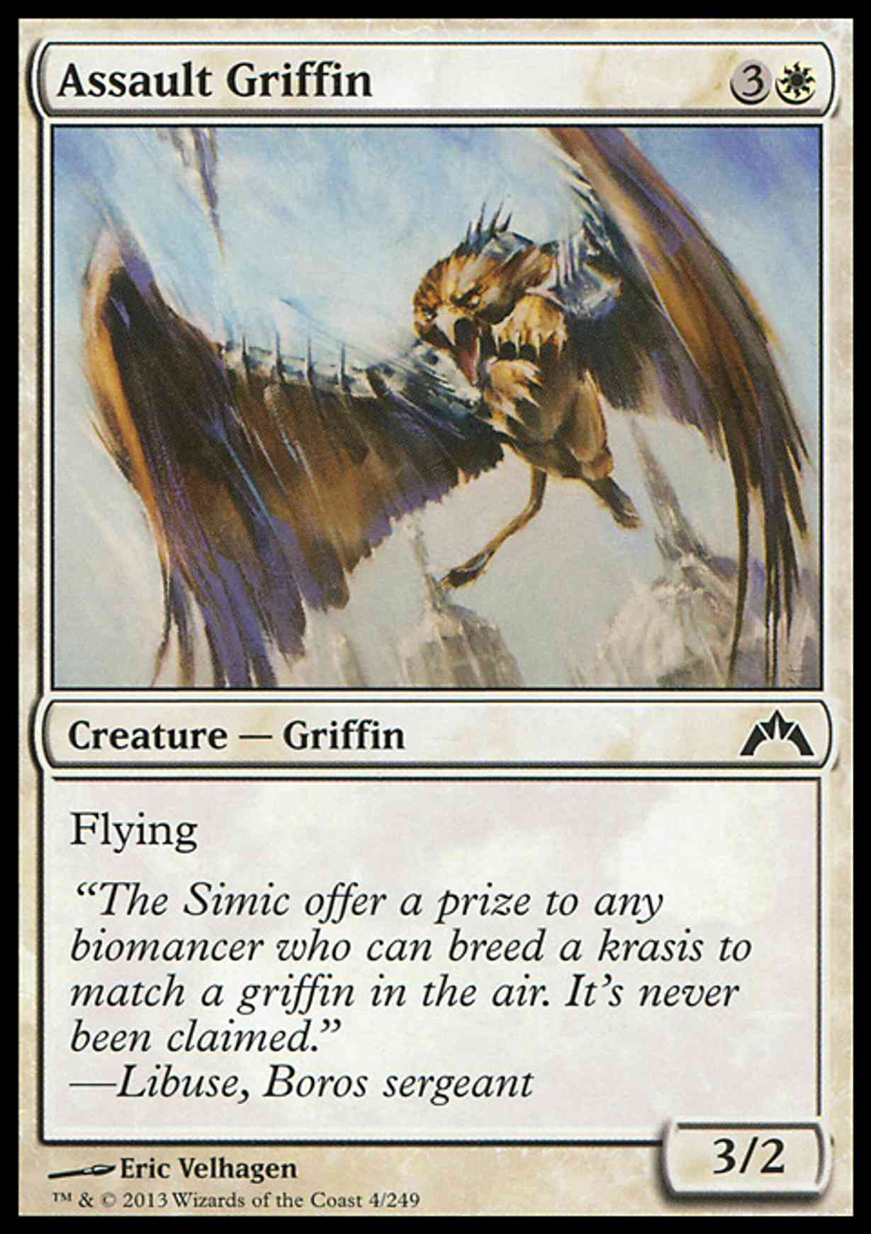 Assault Griffin magic card front