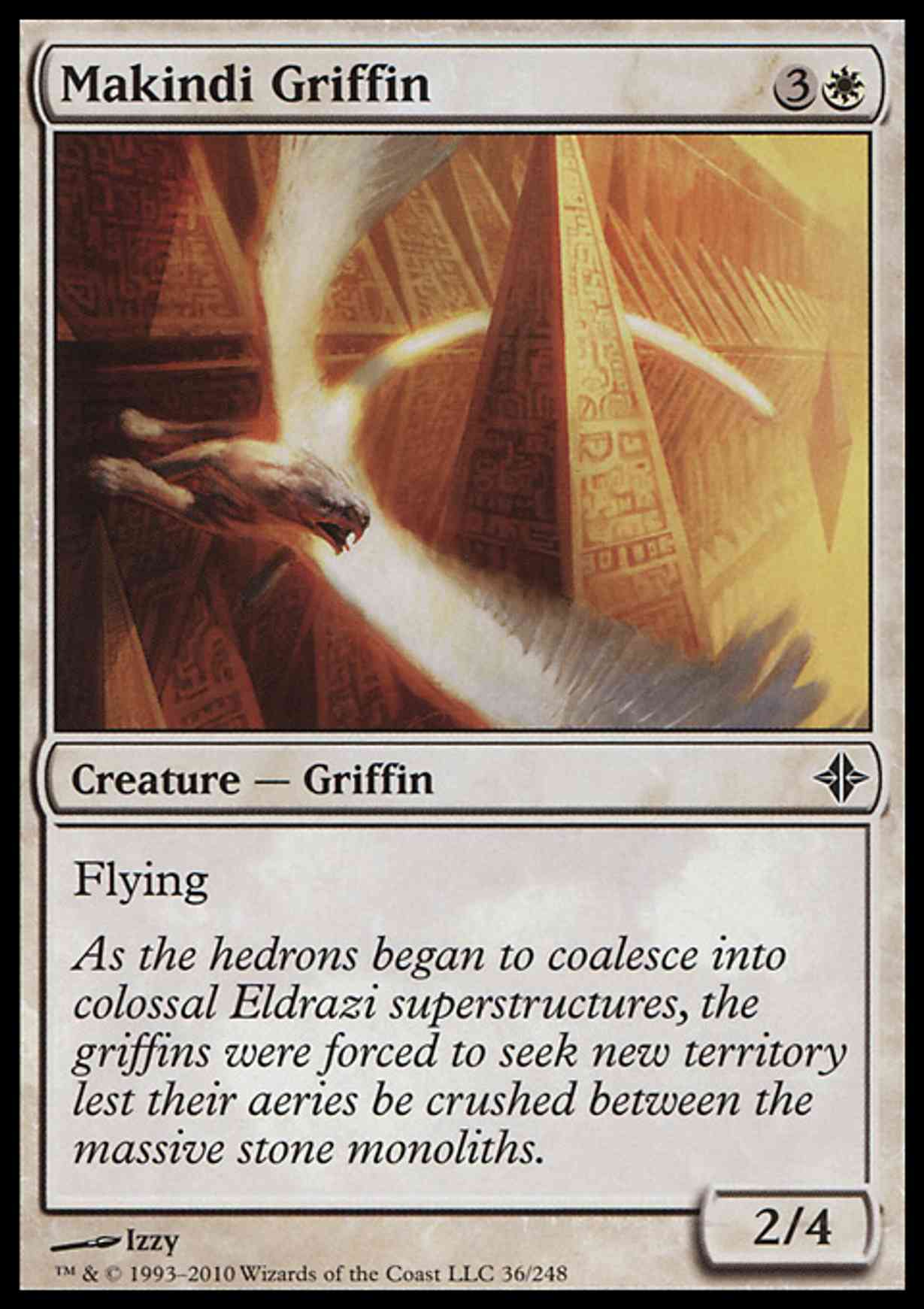 Makindi Griffin magic card front