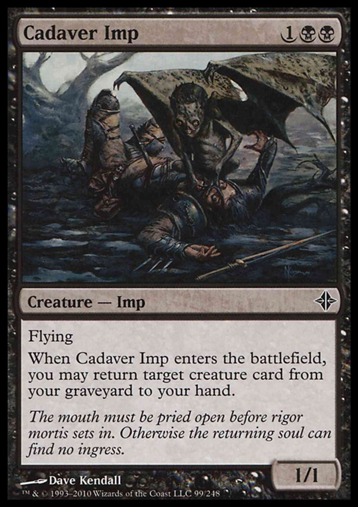 Cadaver Imp magic card front