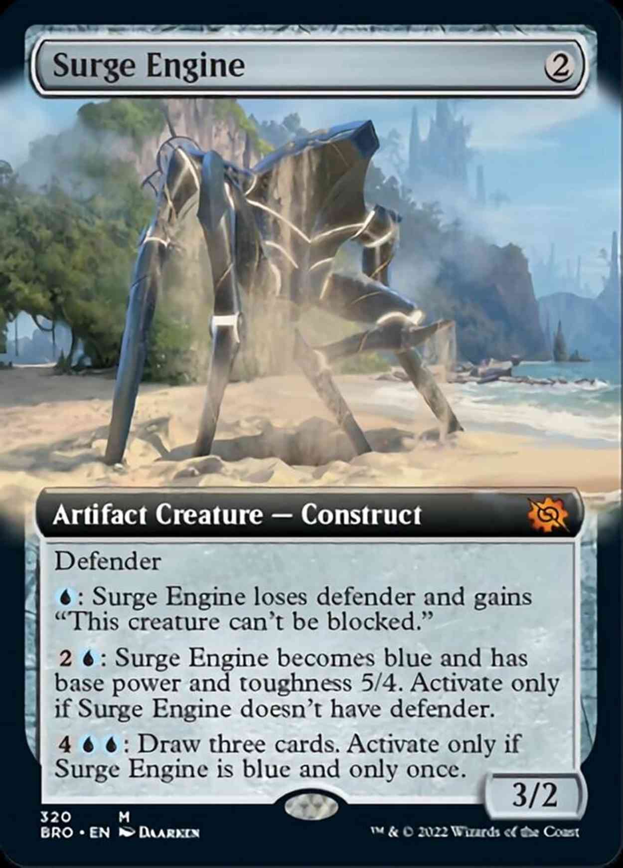 Surge Engine (Extended Art) magic card front