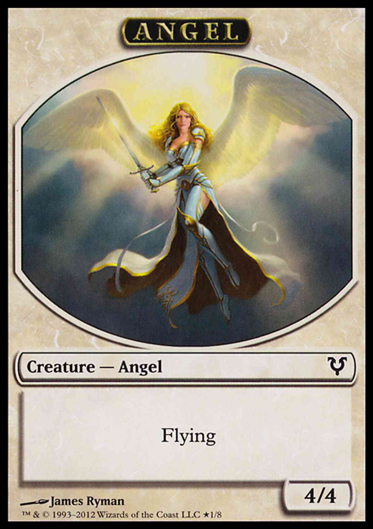 Angel // Demon Double-sided Token magic card front