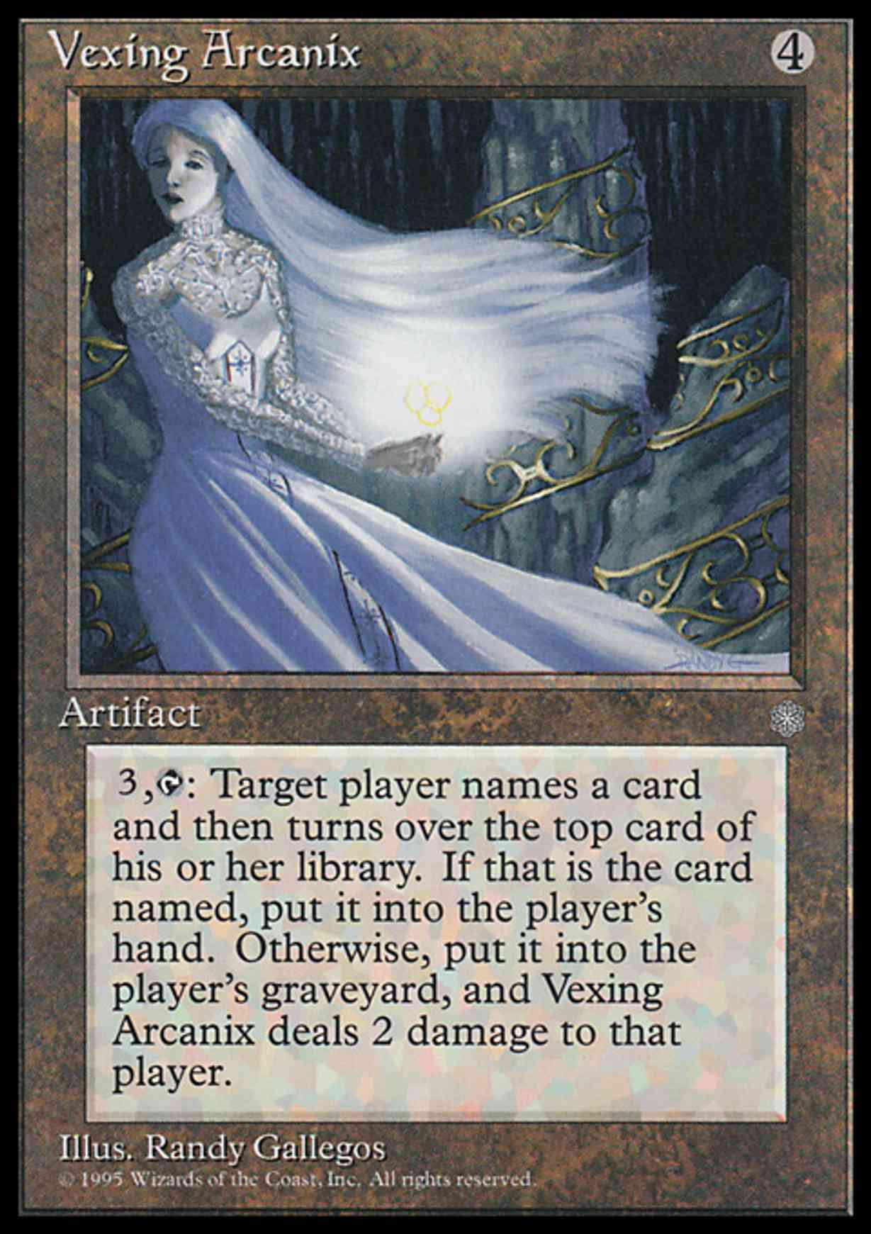 Vexing Arcanix magic card front
