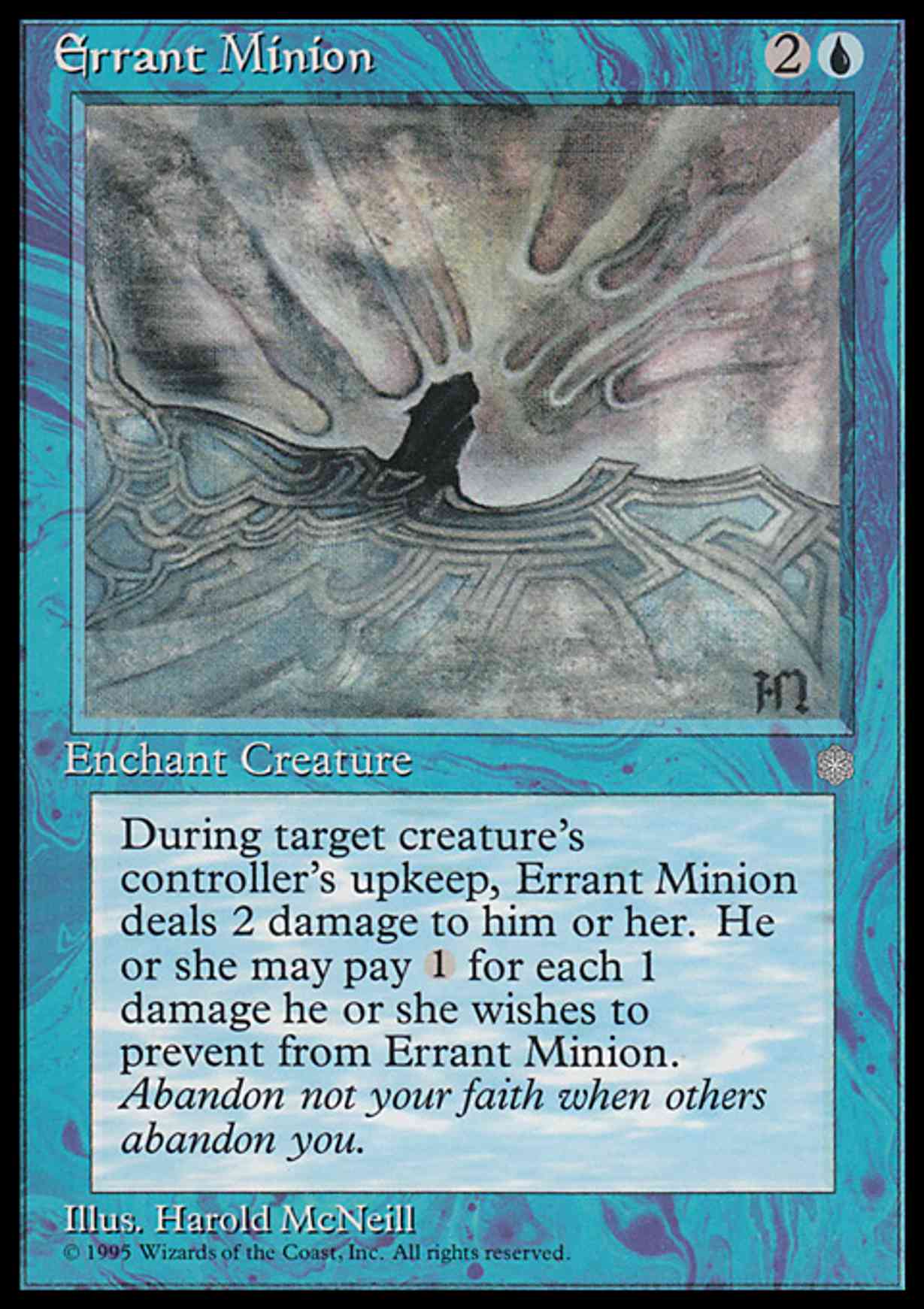 Errant Minion magic card front