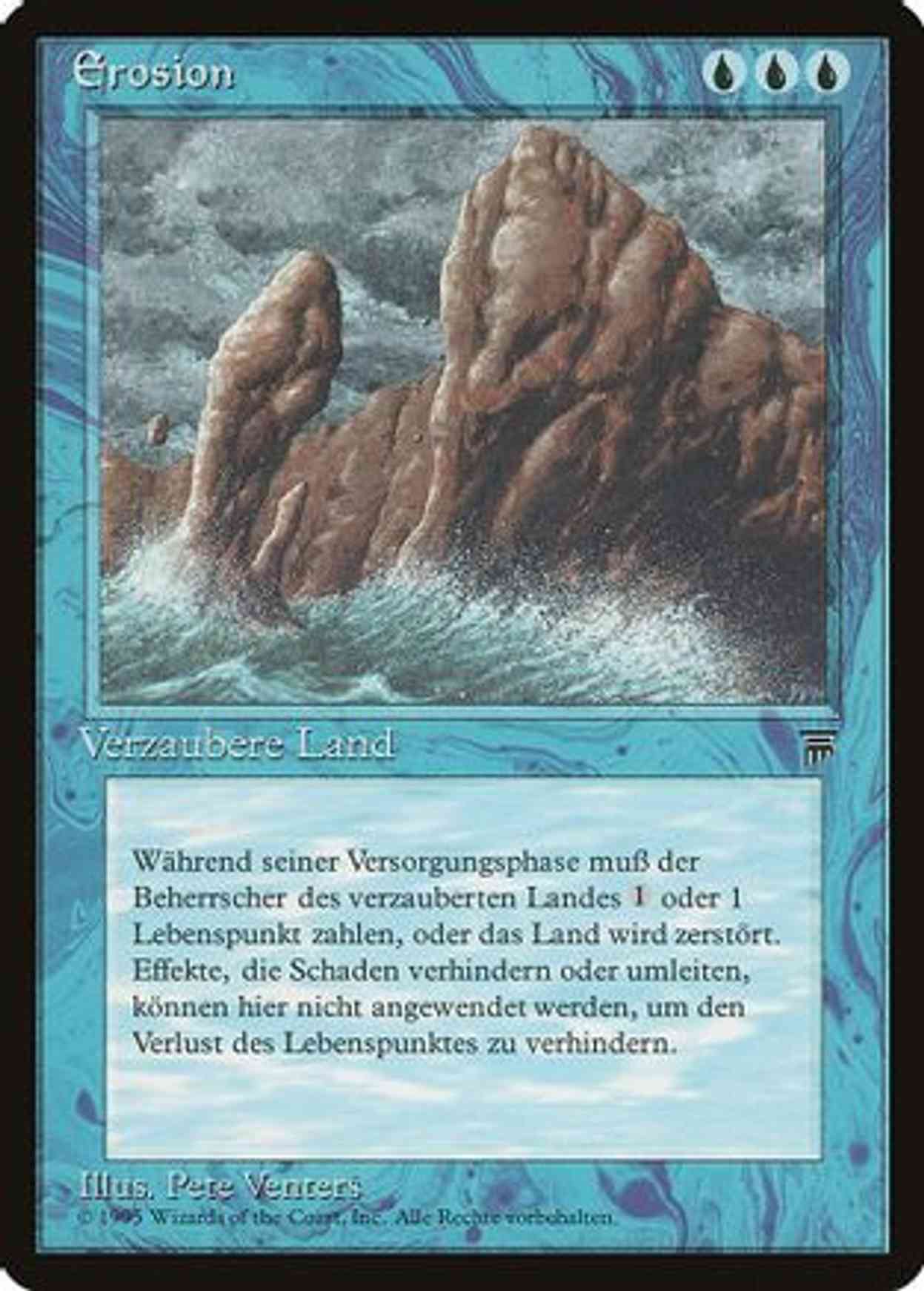 Erosion (German) magic card front