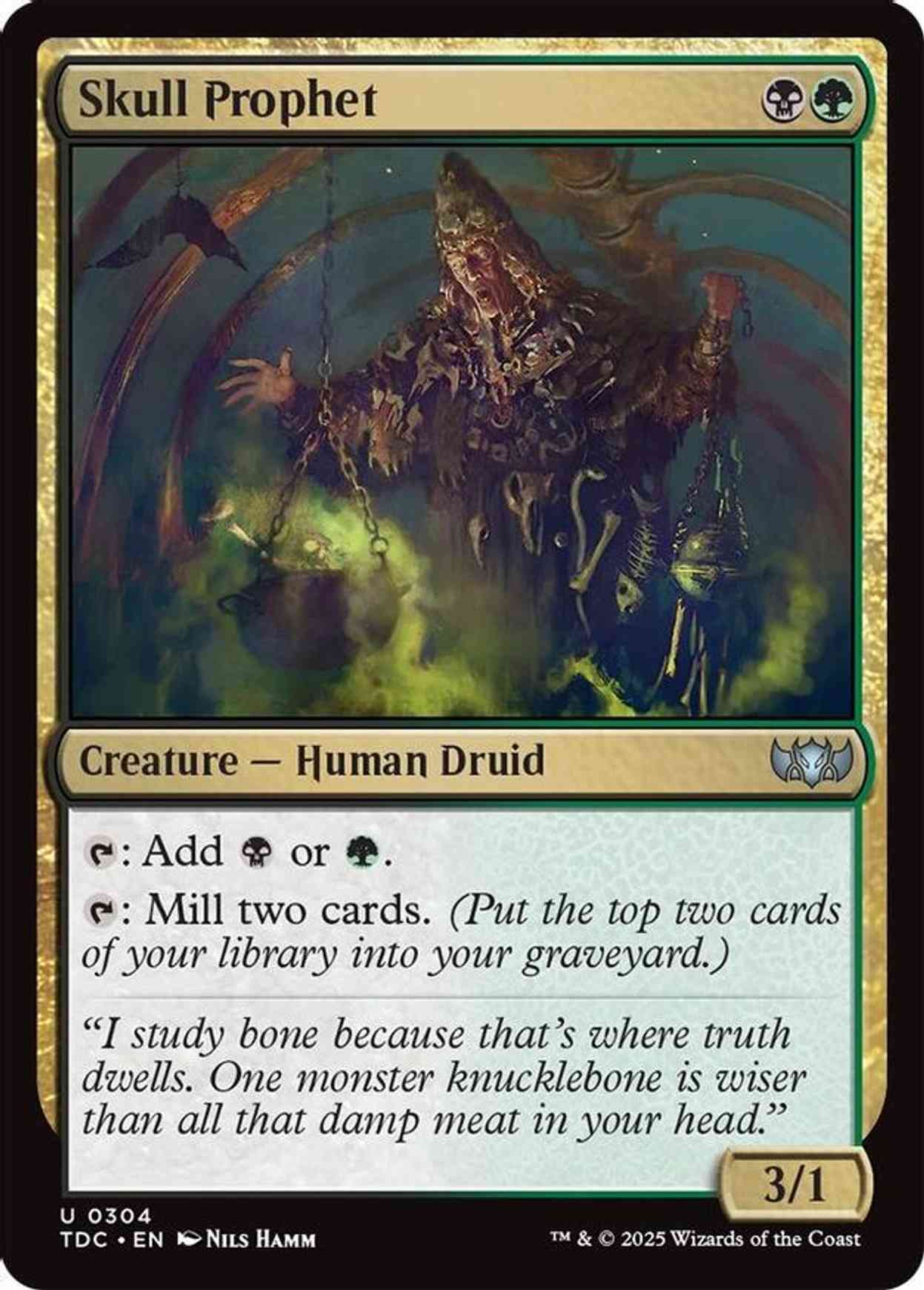 Skull Prophet magic card front