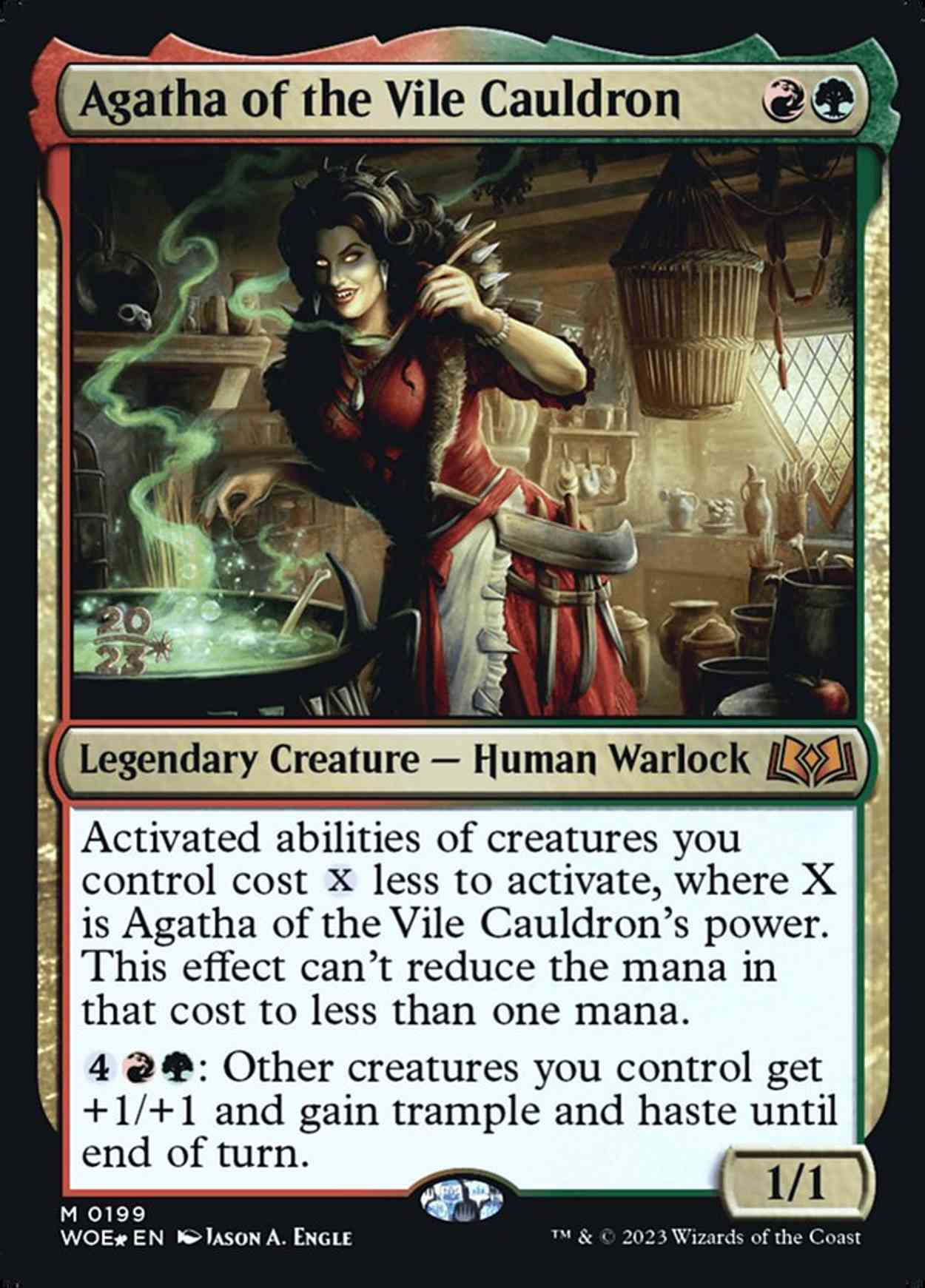 Agatha of the Vile Cauldron magic card front