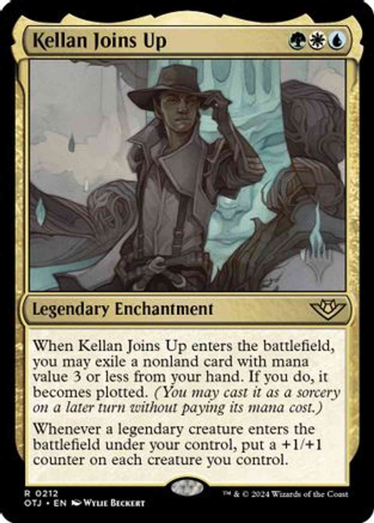 Kellan Joins Up magic card front