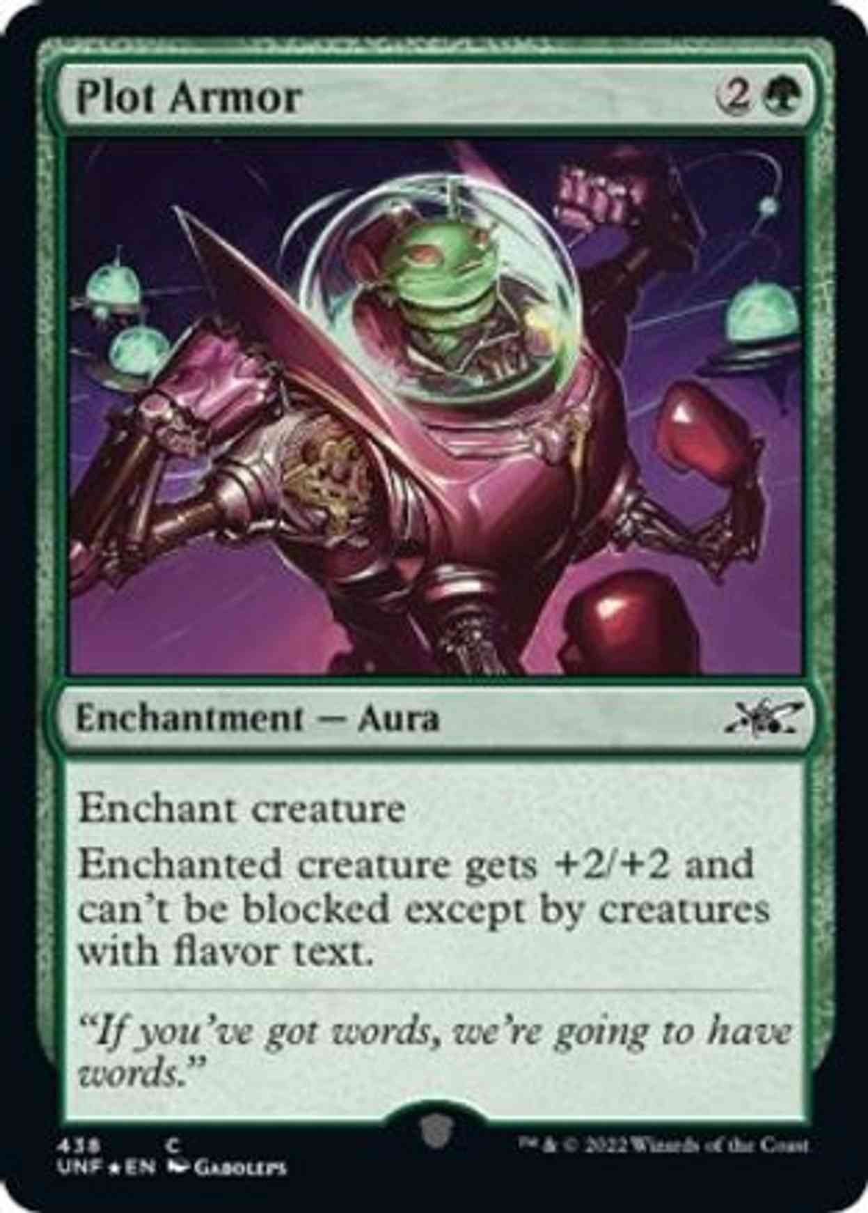 Plot Armor (Galaxy Foil) magic card front