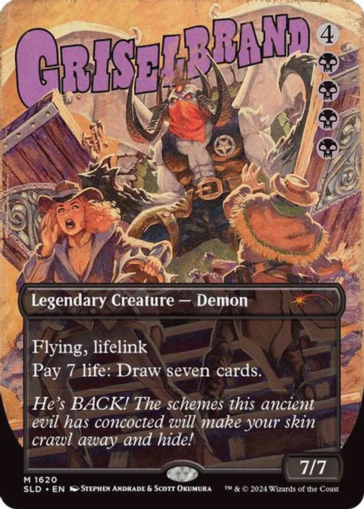 Griselbrand (1620) magic card front