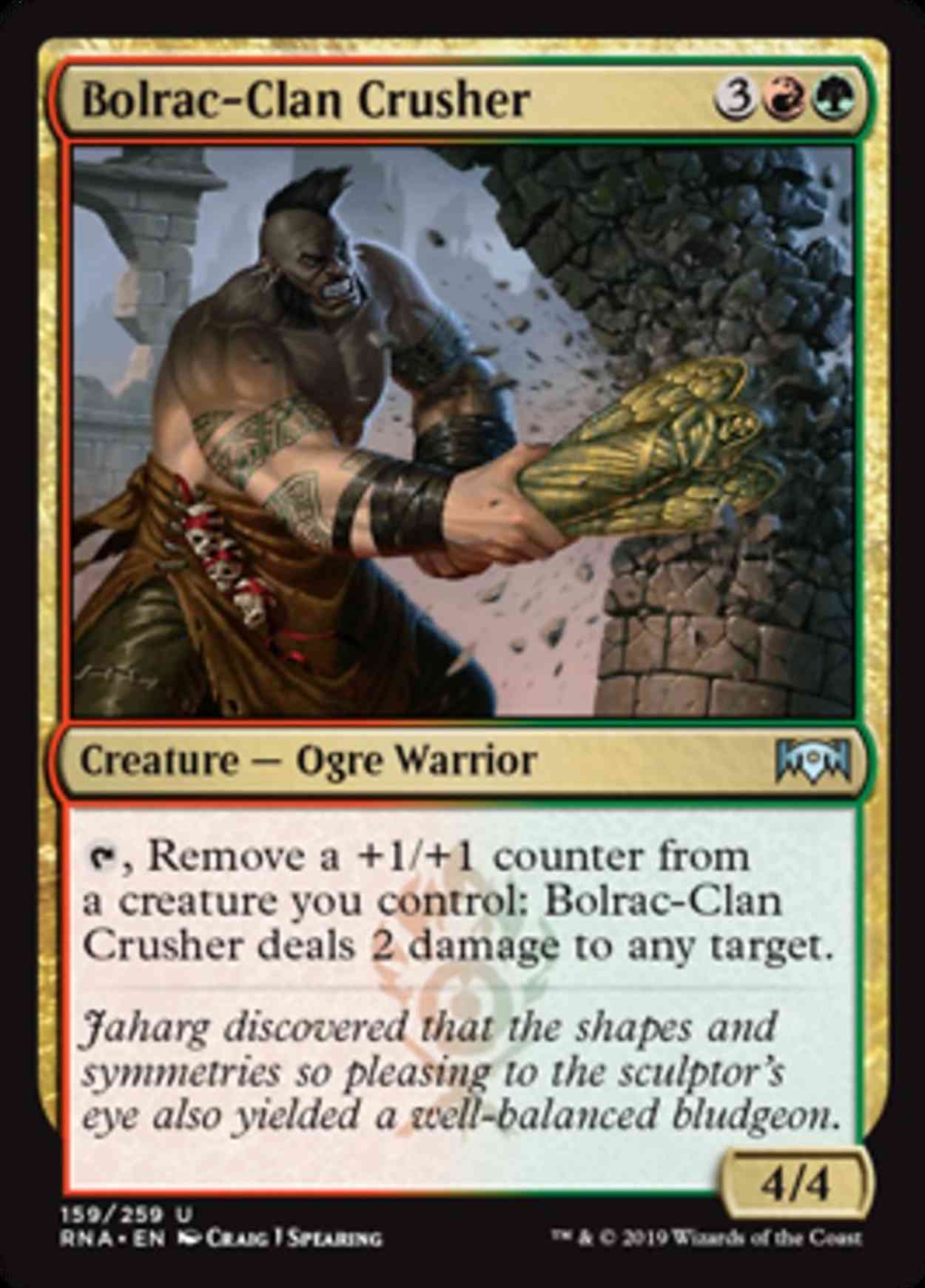 Bolrac-Clan Crusher magic card front
