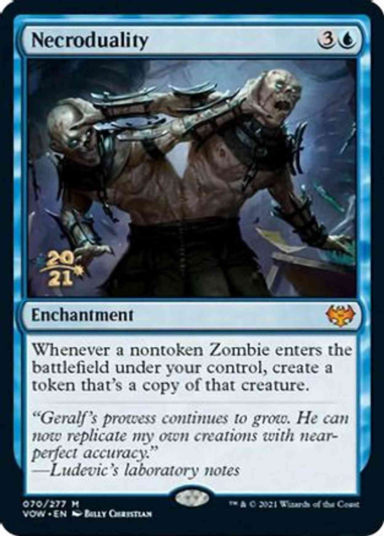Necroduality magic card front