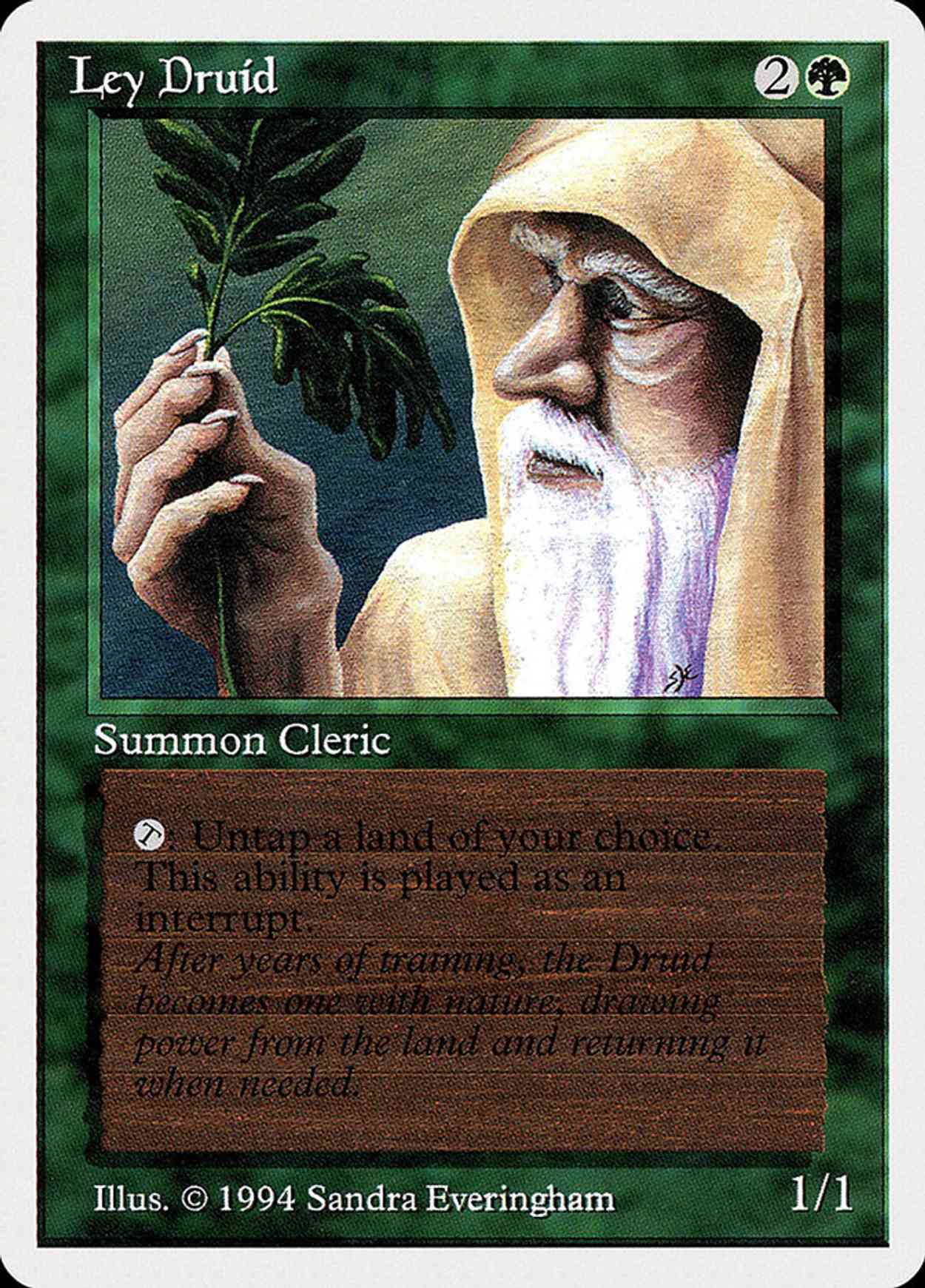 Ley Druid magic card front
