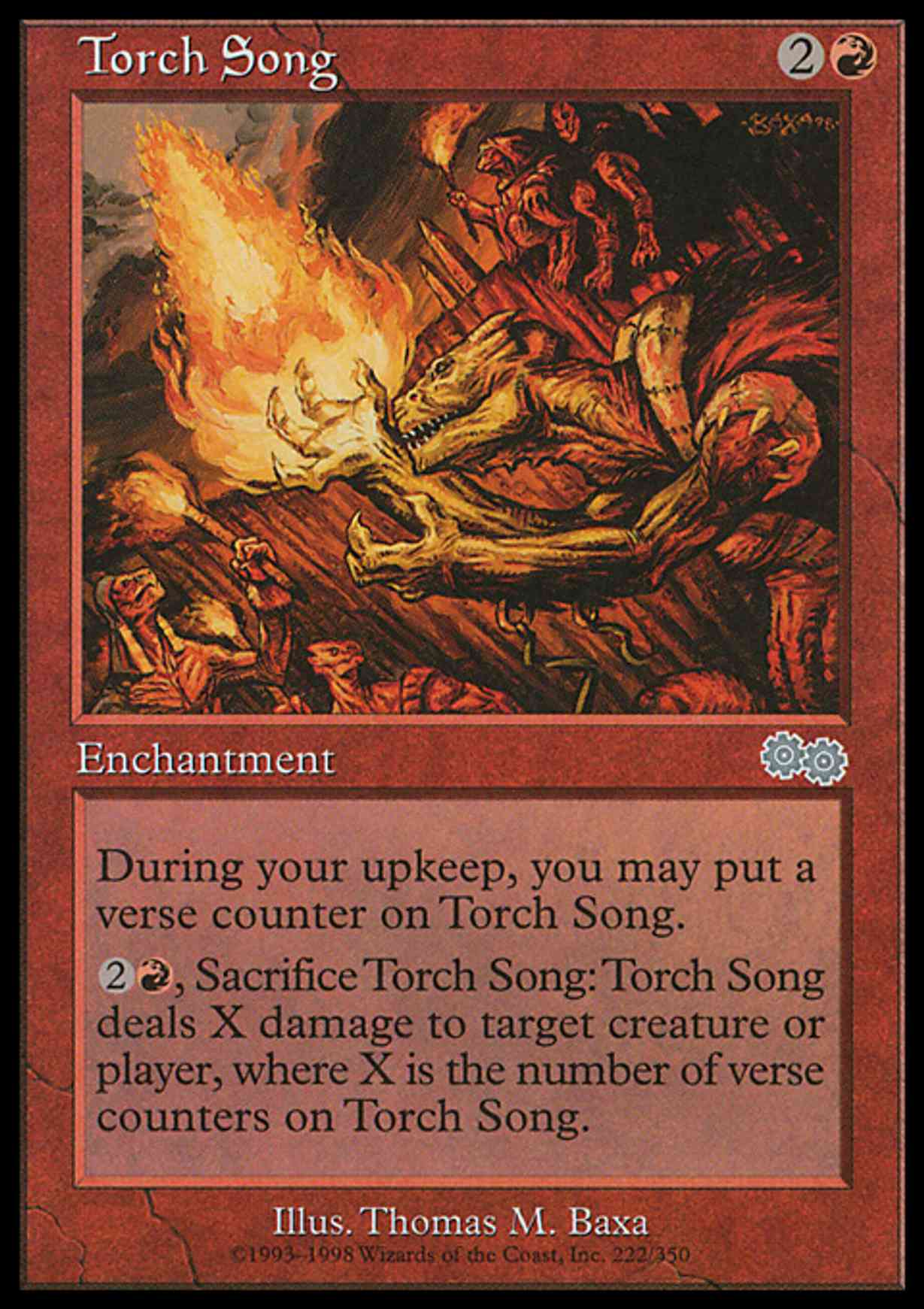 Torch Song magic card front